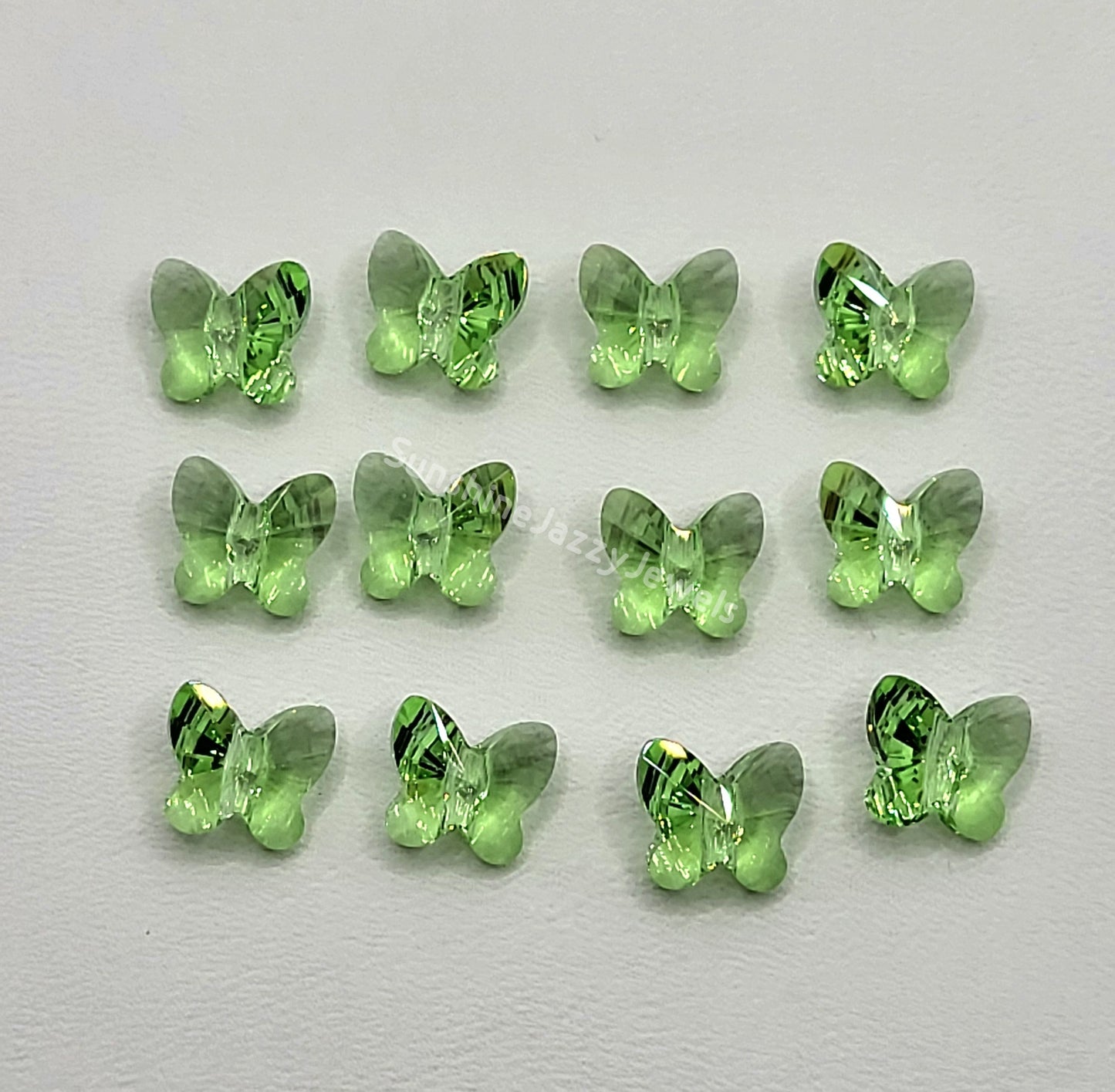 #5754 - Swarovski Crystal 6mm Butterfly Beads