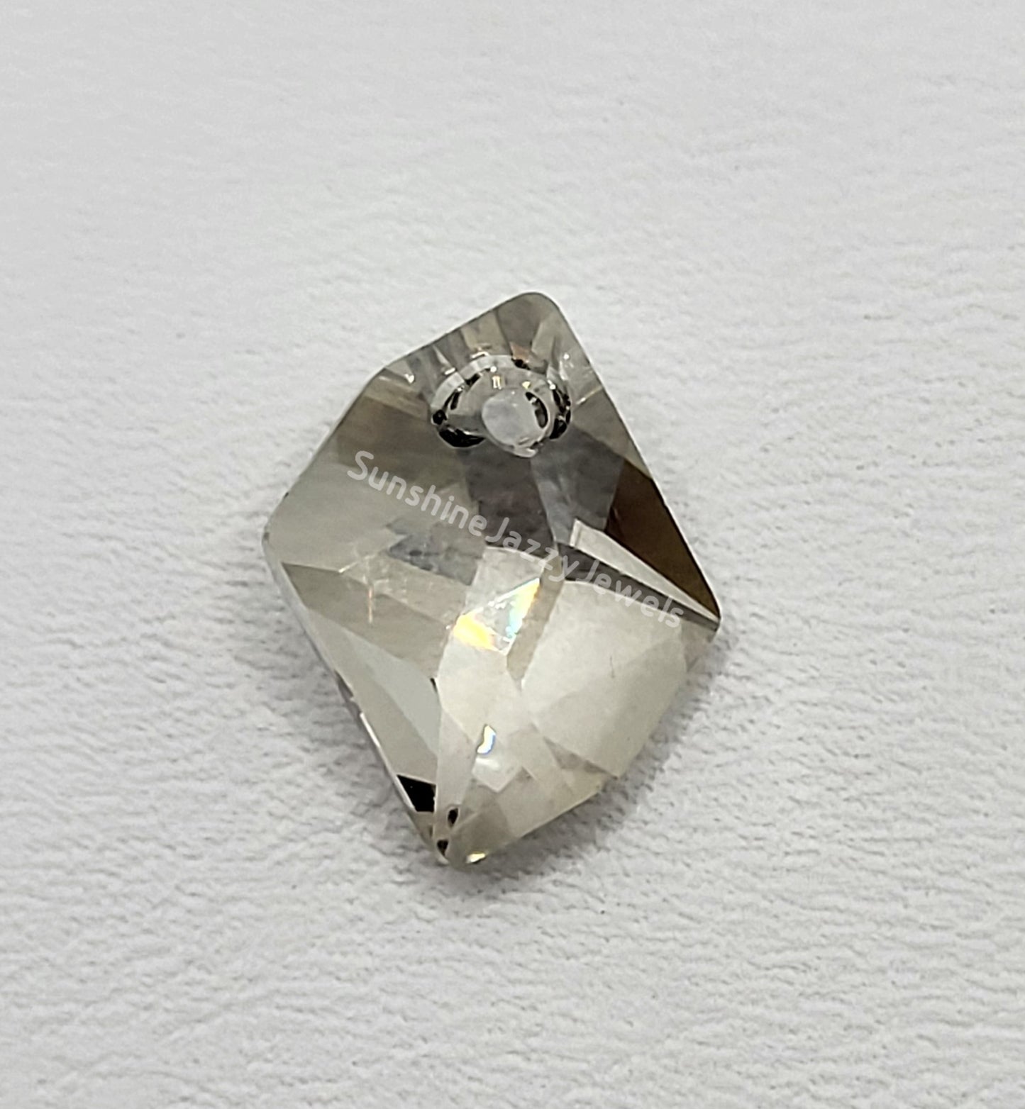 #6680 - Swarovski Crystal Silver Shade 14mm Cosmic Pendant; LAST ONE
