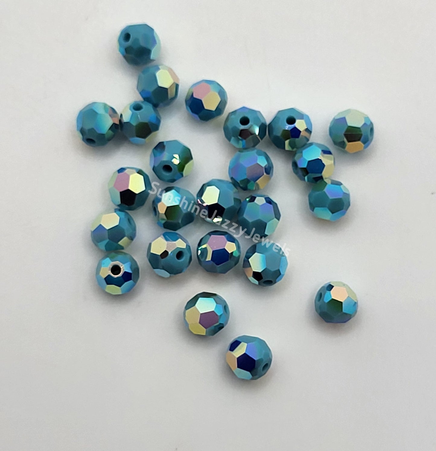 #5000 - Swarovski Crystal 4mm Faceted Round Beads; Opaque Colors