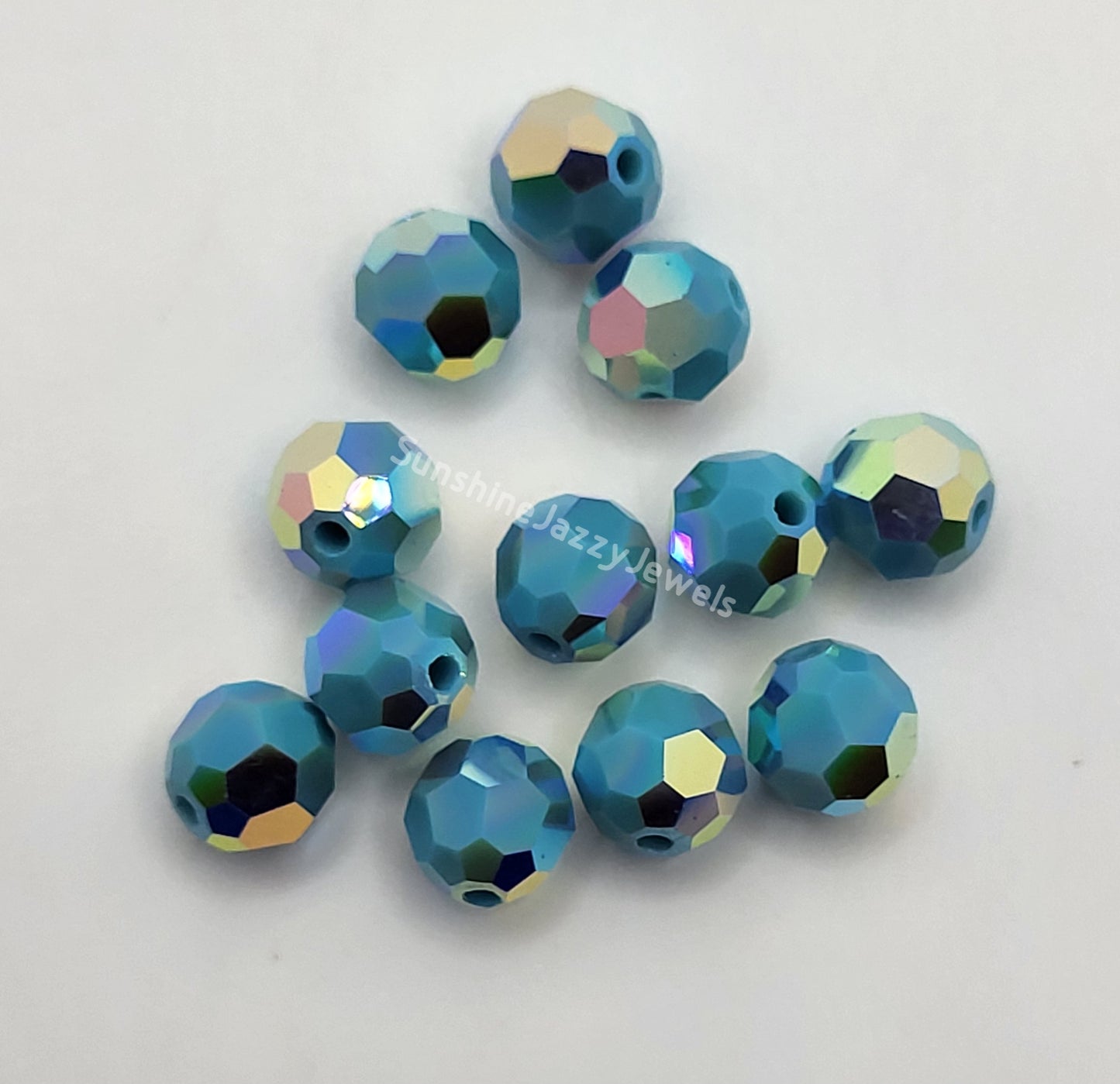 #5000 - Swarovski Crystal 6mm Faceted Round Beads; Opaque Colors
