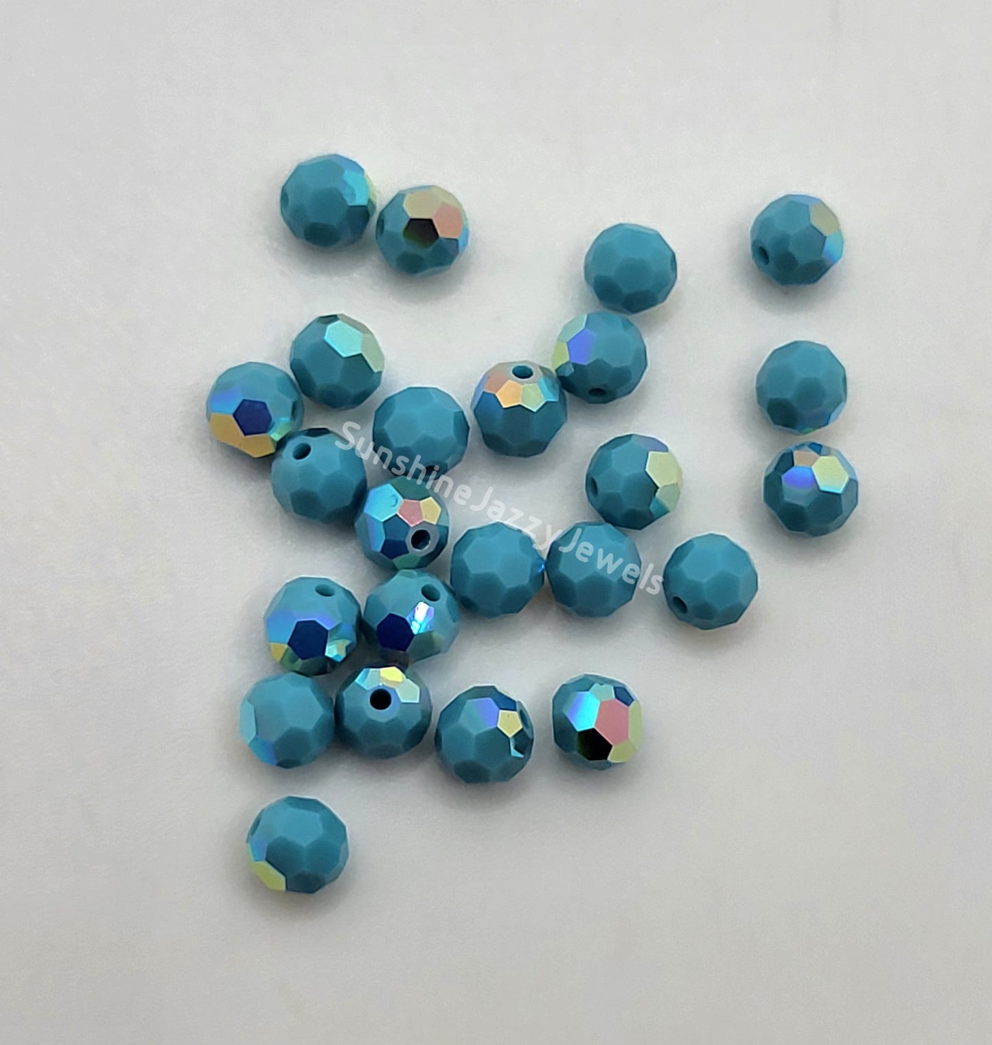 #5000 - Swarovski Crystal 4mm Faceted Round Beads; Opaque Colors