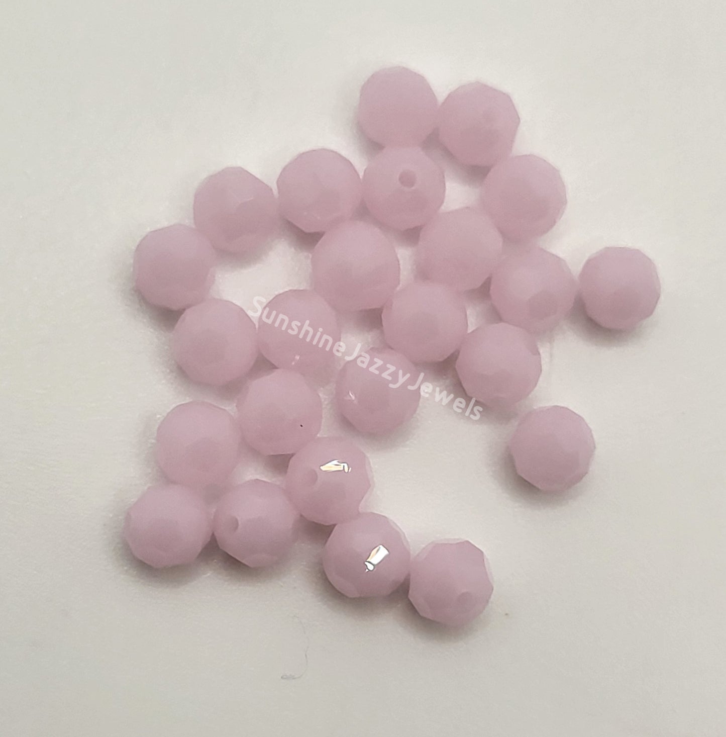 #5000 - Swarovski Crystal 4mm Faceted Round Beads; Opaque Colors