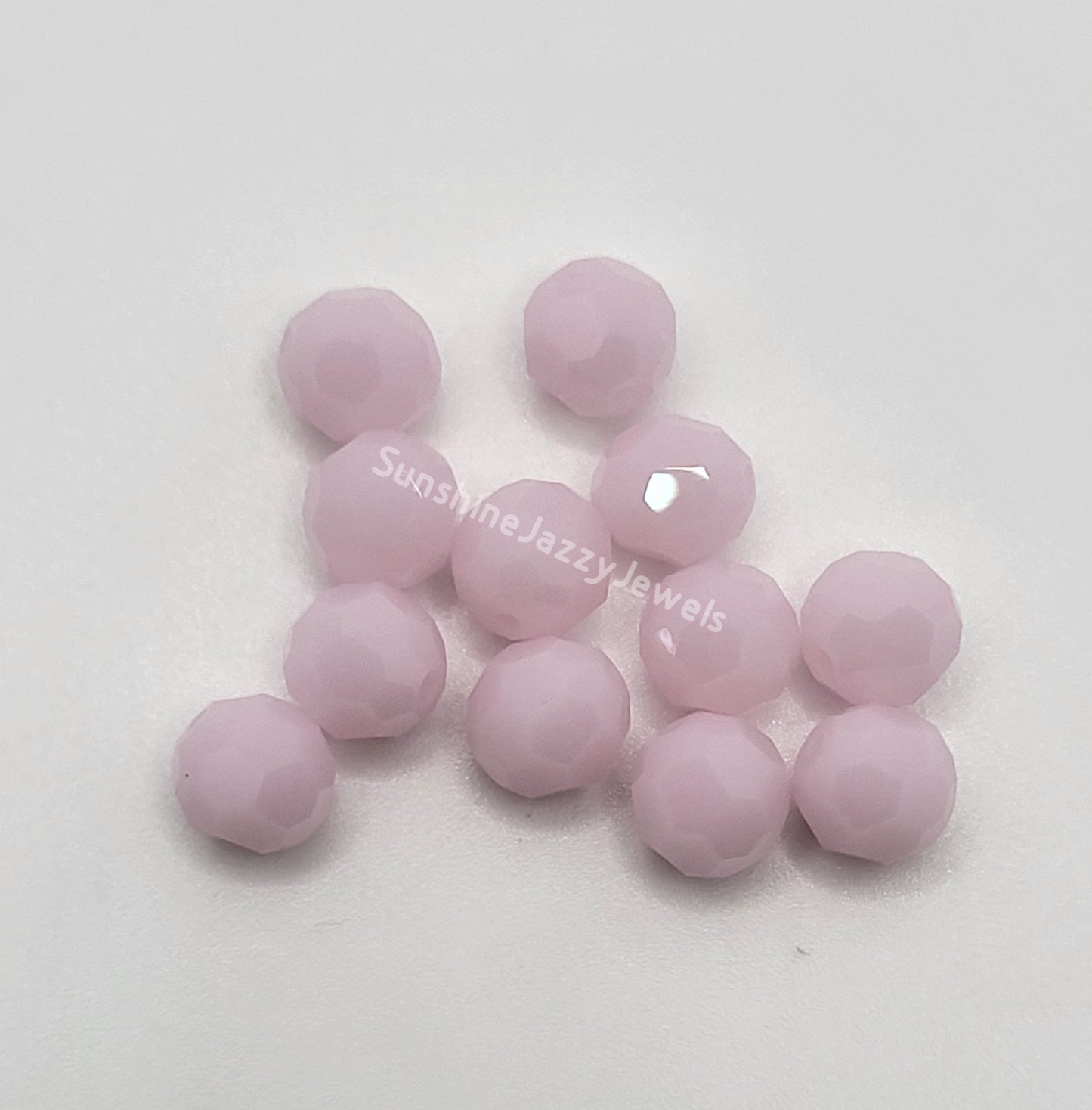 #5000 - Swarovski Crystal 6mm Faceted Round Beads; Opaque Colors