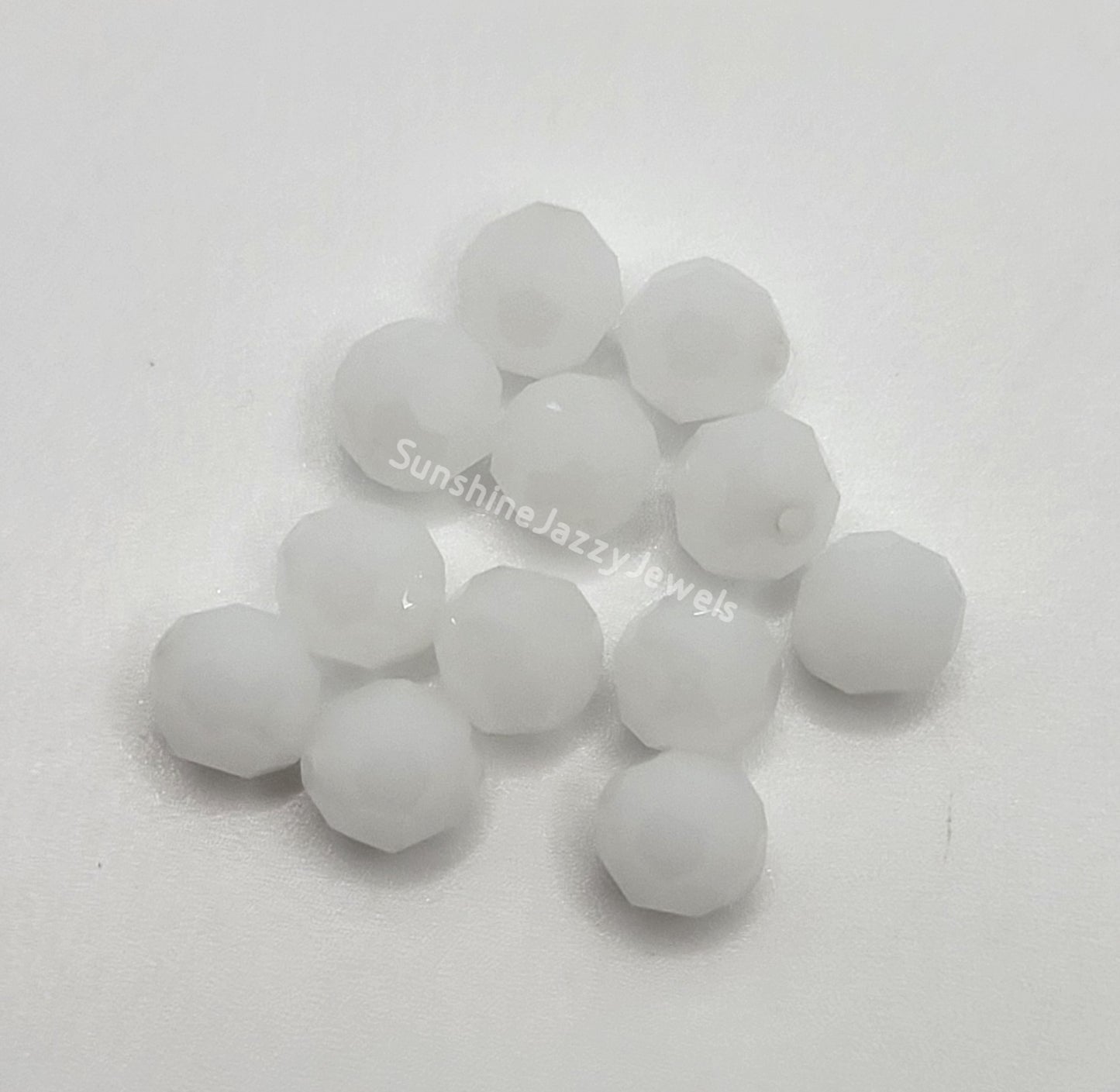 #5000 - Swarovski Crystal 6mm Faceted Round Beads; Opaque Colors