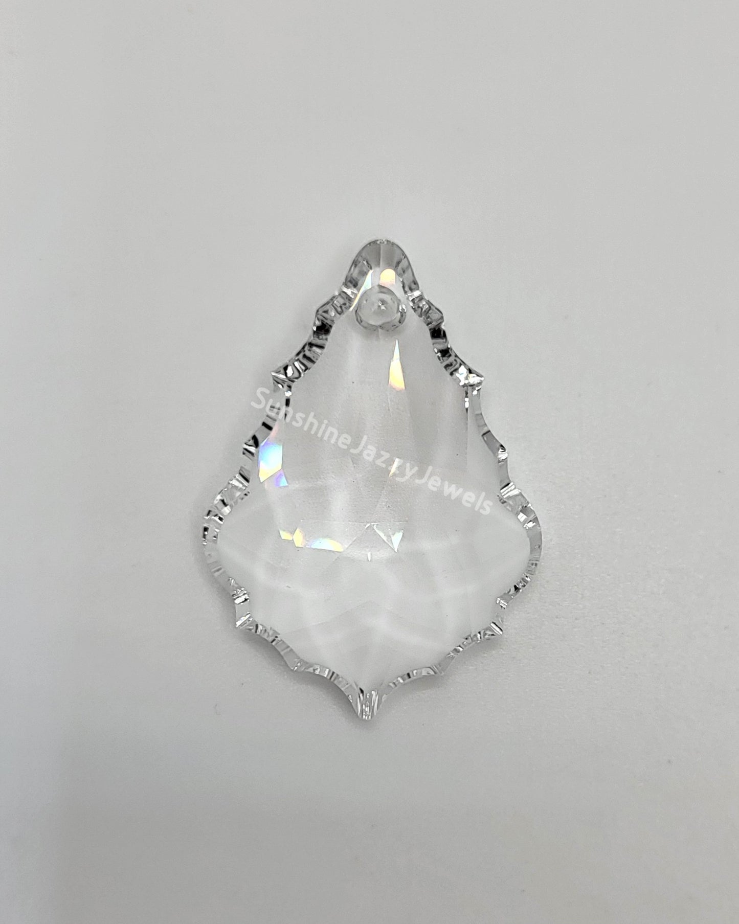 #6091 - Swarovski Crystal 38mm Flat Baroque Pendants; Multiple Colors!