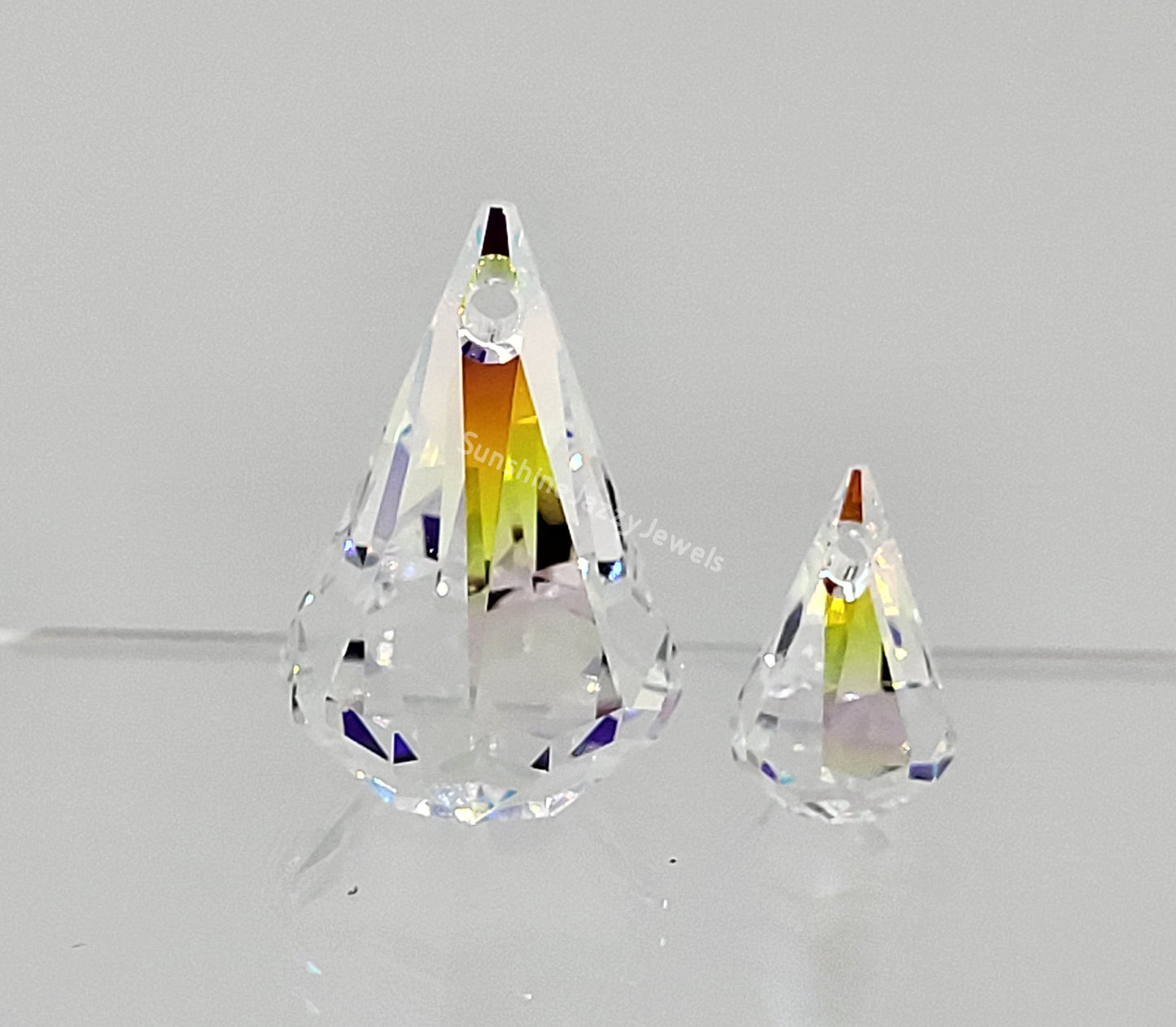 #6022 - Swarovski Crystal Xirius Raindrop Pendants; 2 Sizes; Multiple Colors