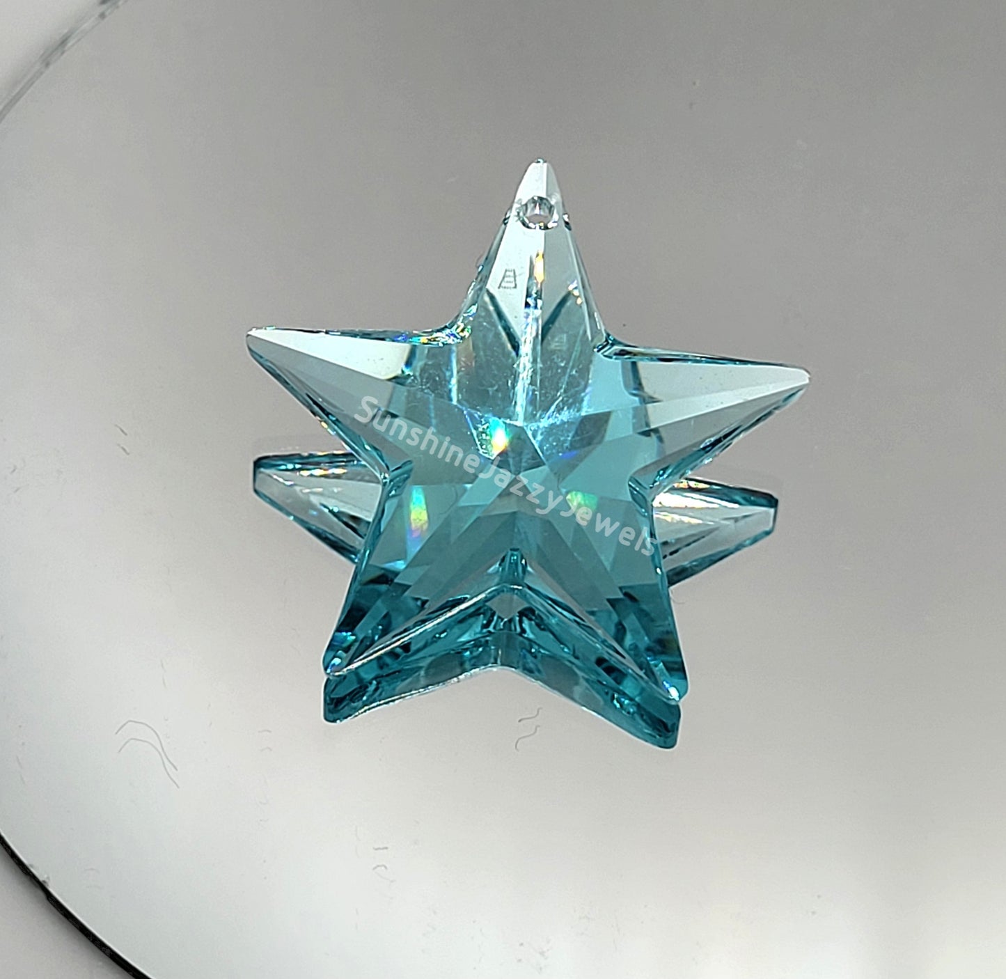 #8815 - Swarovski Crystal 28mm Star Pendant/ Prism; Many Color Choices!