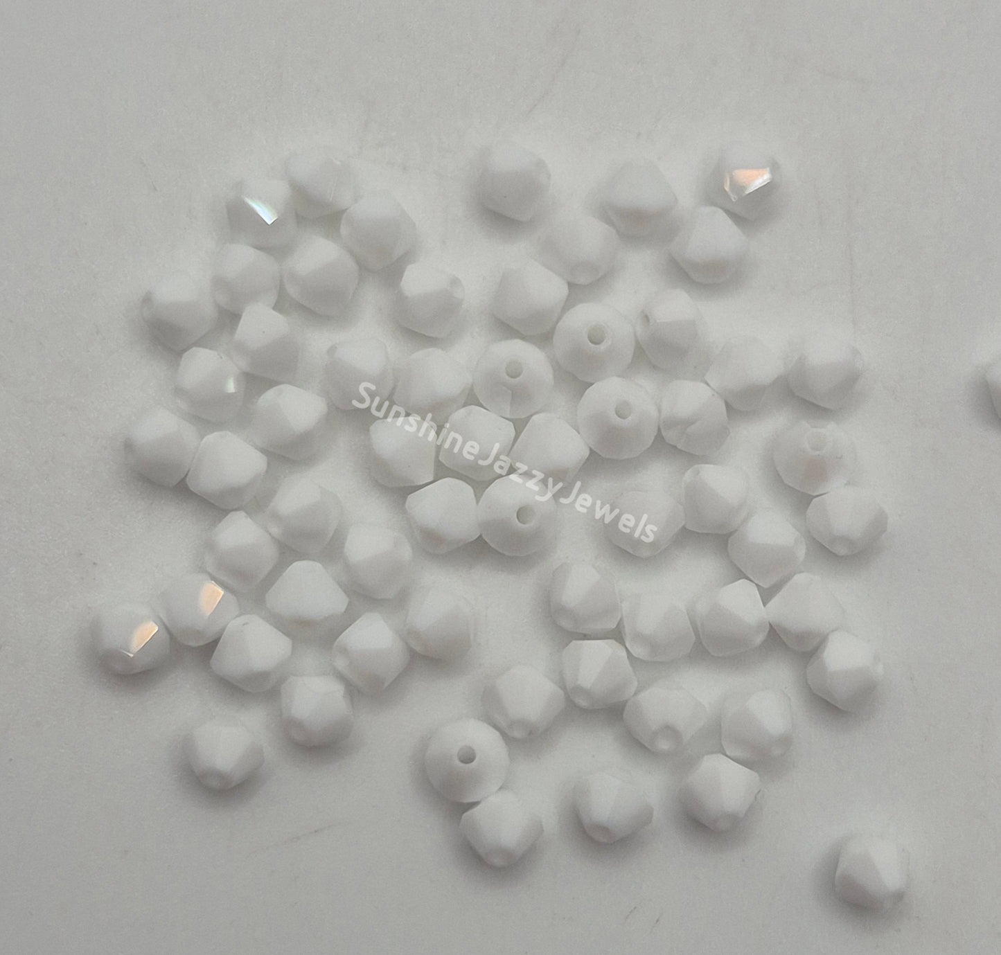 #5328 - Swarovski Crystal Bicone; Opaque Colors; Multiple Sizes