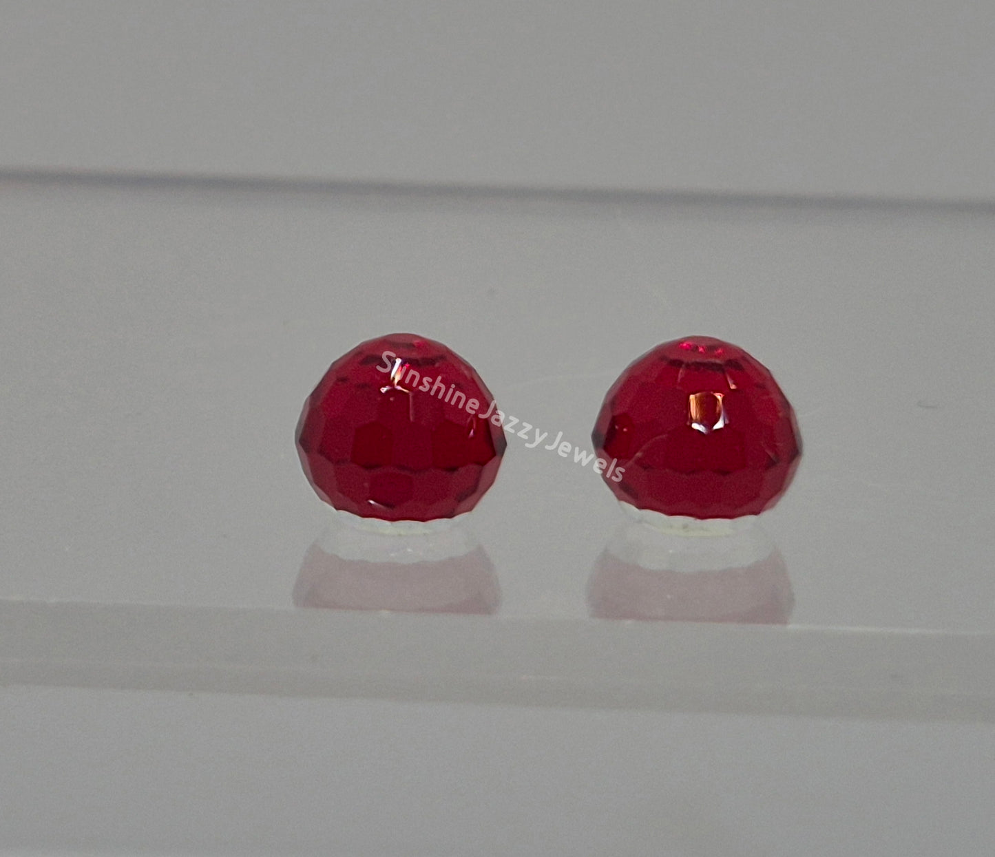#4869 - Swarovski Crystal 6mm Disco Ball Fancy Stones; Multiple Colors; 6pc per pack