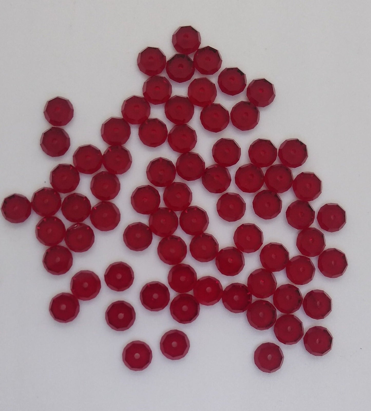 #5350 - Swarovski Crystal 6mm Flat Spacer/ Rondel Beads