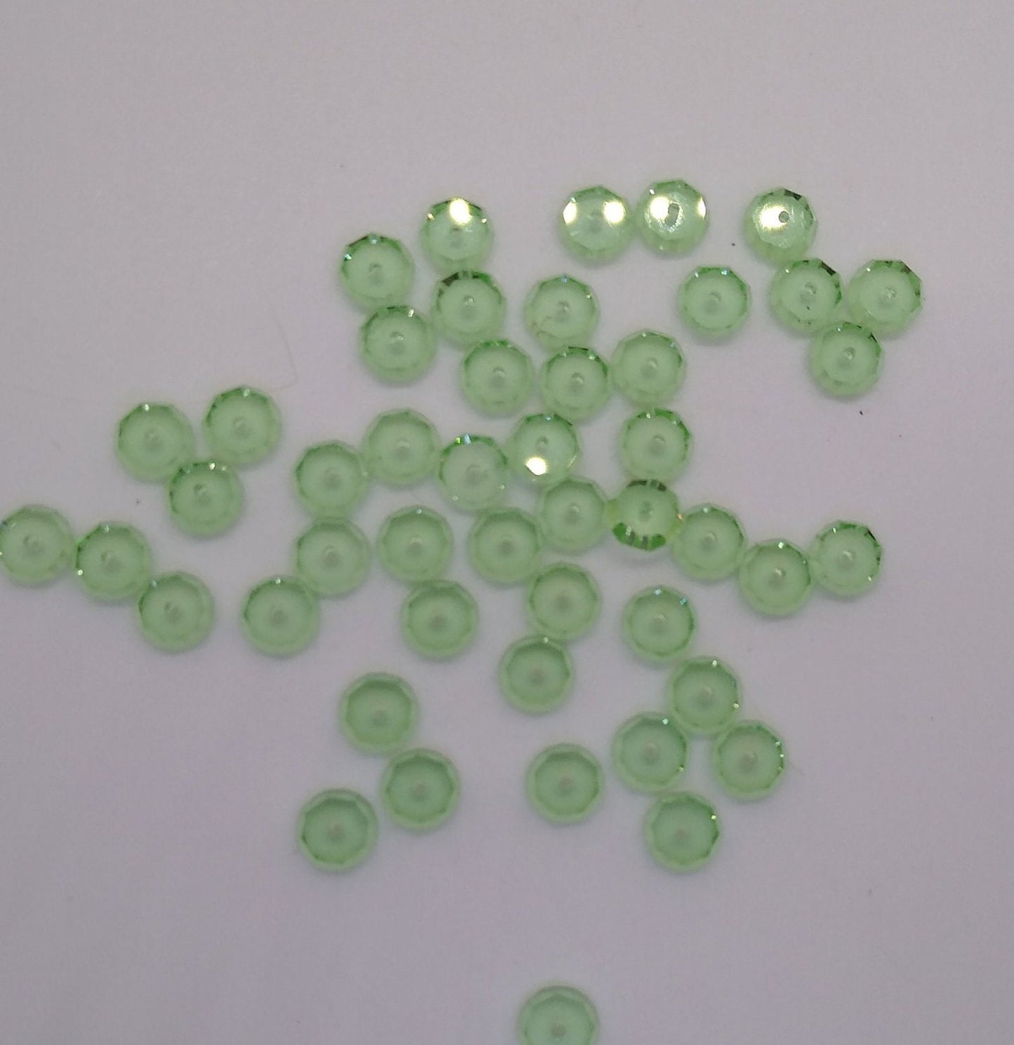 #5350 - Swarovski Crystal 6mm Flat Spacer/ Rondel Beads