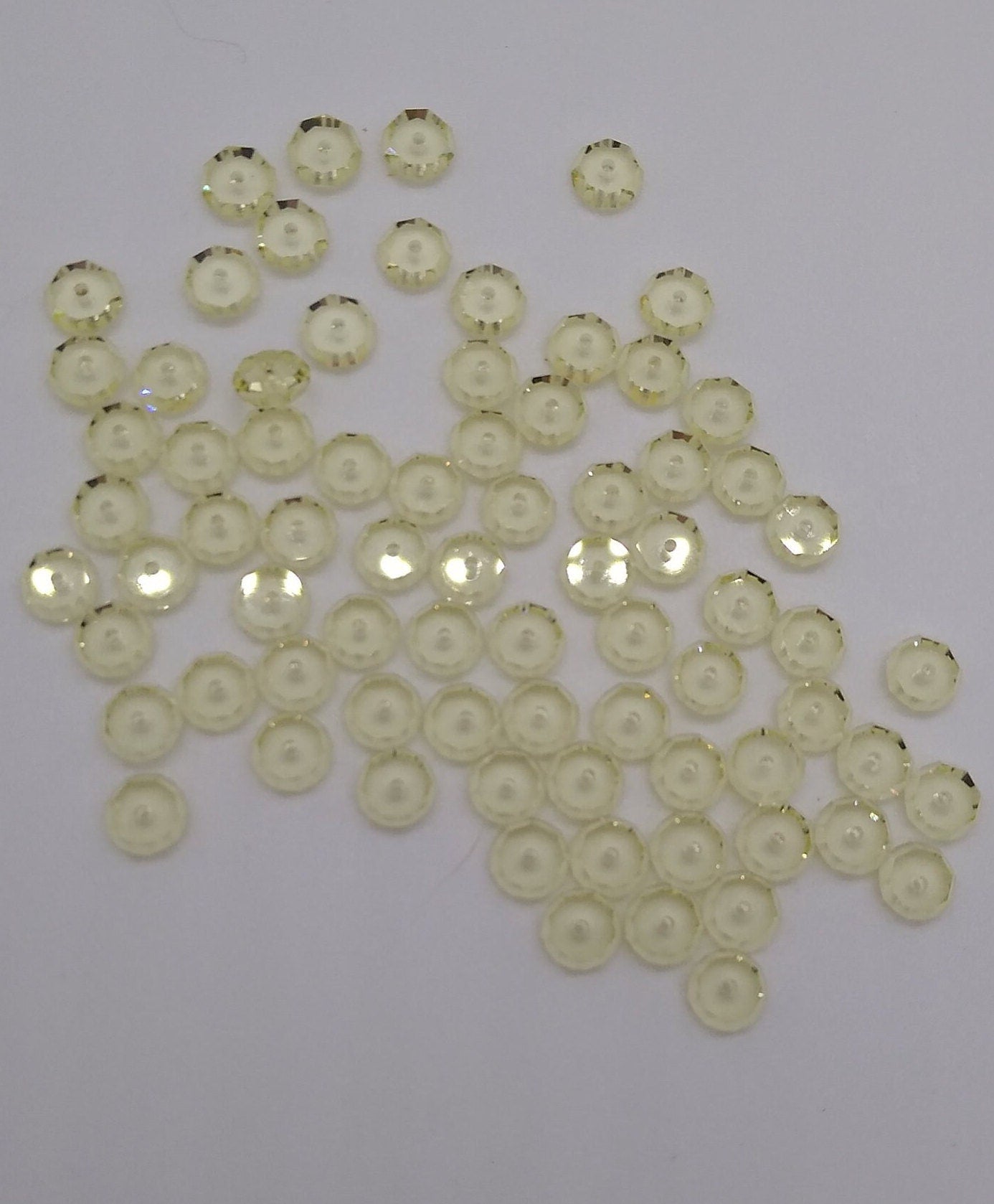 #5350 - Swarovski Crystal 6mm Flat Spacer/ Rondel Beads