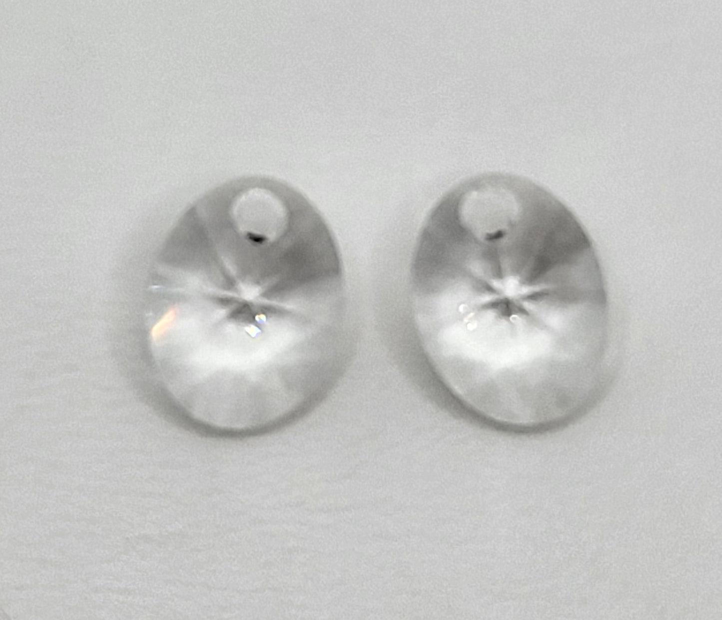 #6028 - Swarovski Crystal Oval Pendants; Assorted Colors and Sizes