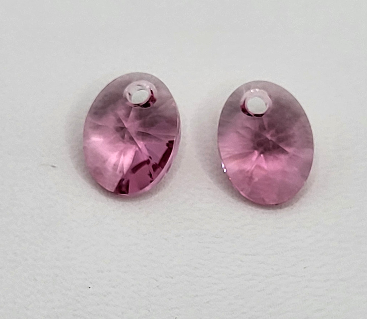#6028 - Swarovski Crystal Oval Pendants; Assorted Colors and Sizes