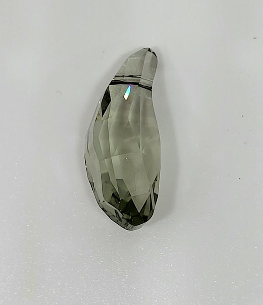 #5531 - Swarovski Crystal Black Diamond 28mm Aquiline Bead/ Pendant; LAST ONE