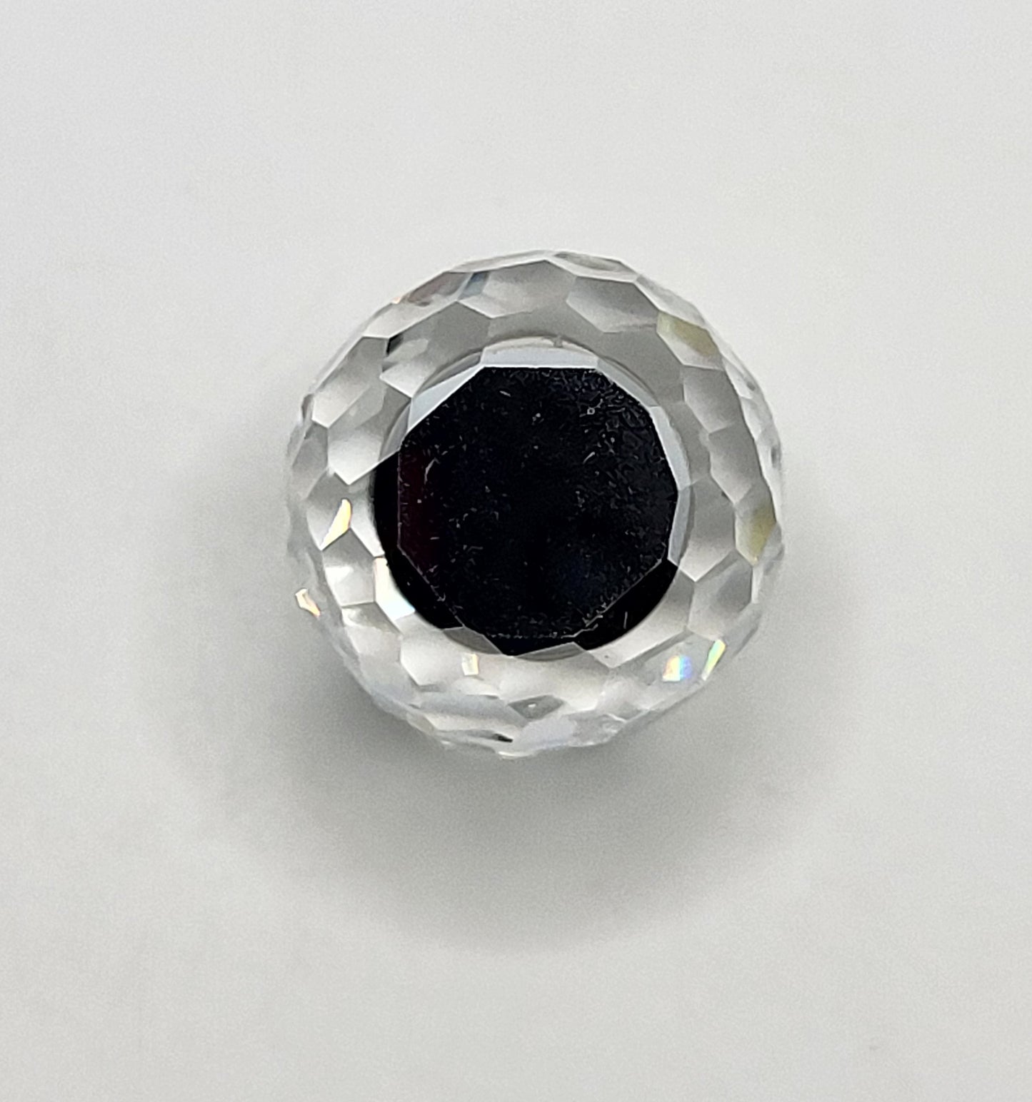 #4861 - Swarovski Crystal Comet Argent Light CAL 18mm 3/4 Flatback Disco Ball Fancy Stone; LAST ONE