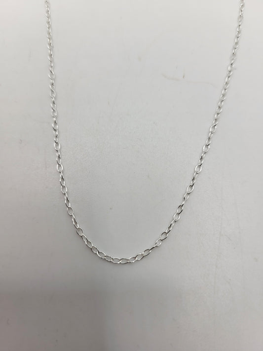 Finished Sterling Silver Chains - 16", 18", 20", 24"