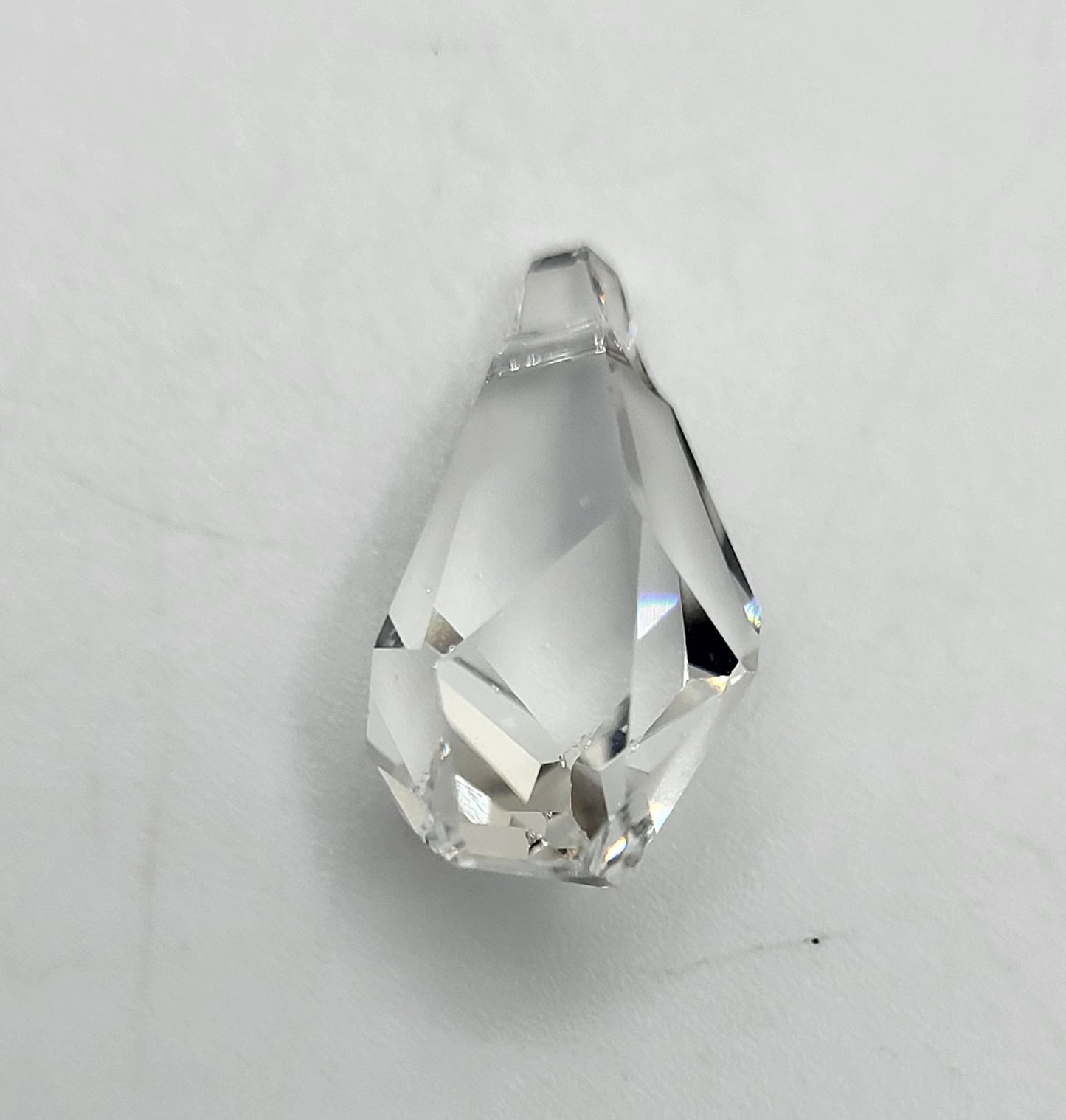 #6015 - Swarovski Crystal Clear 17mm Polygon Pendant; LAST ONE