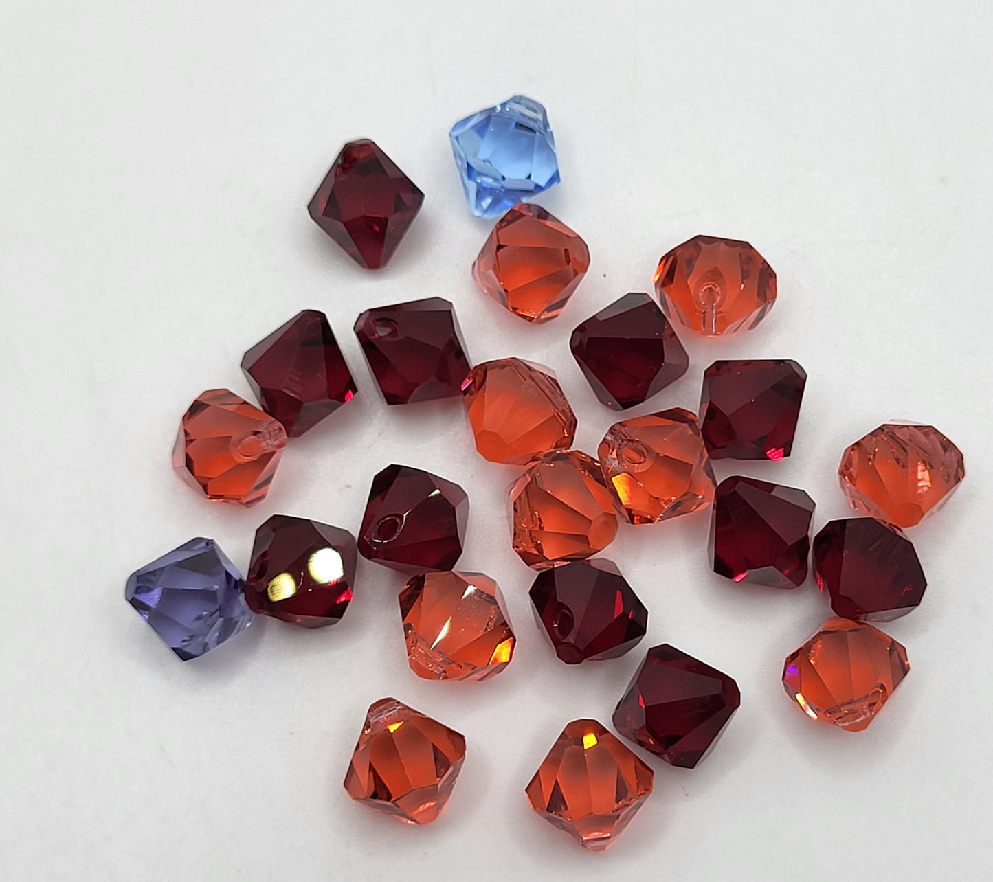 CLEARANCE MIX!  24pc Swarovski Crystal 8mm Bicone 6301 Pendant