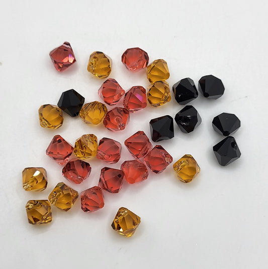 CLEARANCE MIX!  31pc Swarovski Crystal 6mm Bicone 6301 Pendant