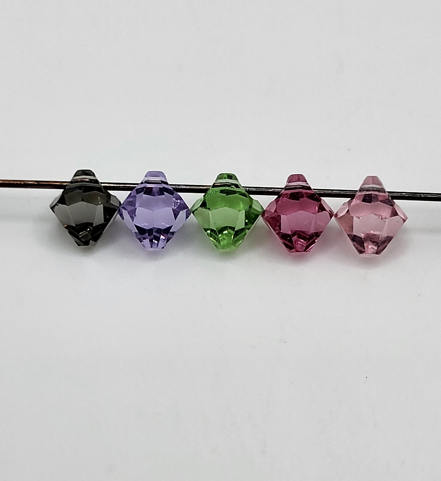 CLEARANCE MIX!  33pc Swarovski Crystal 6mm Bicone 6301 Pendant