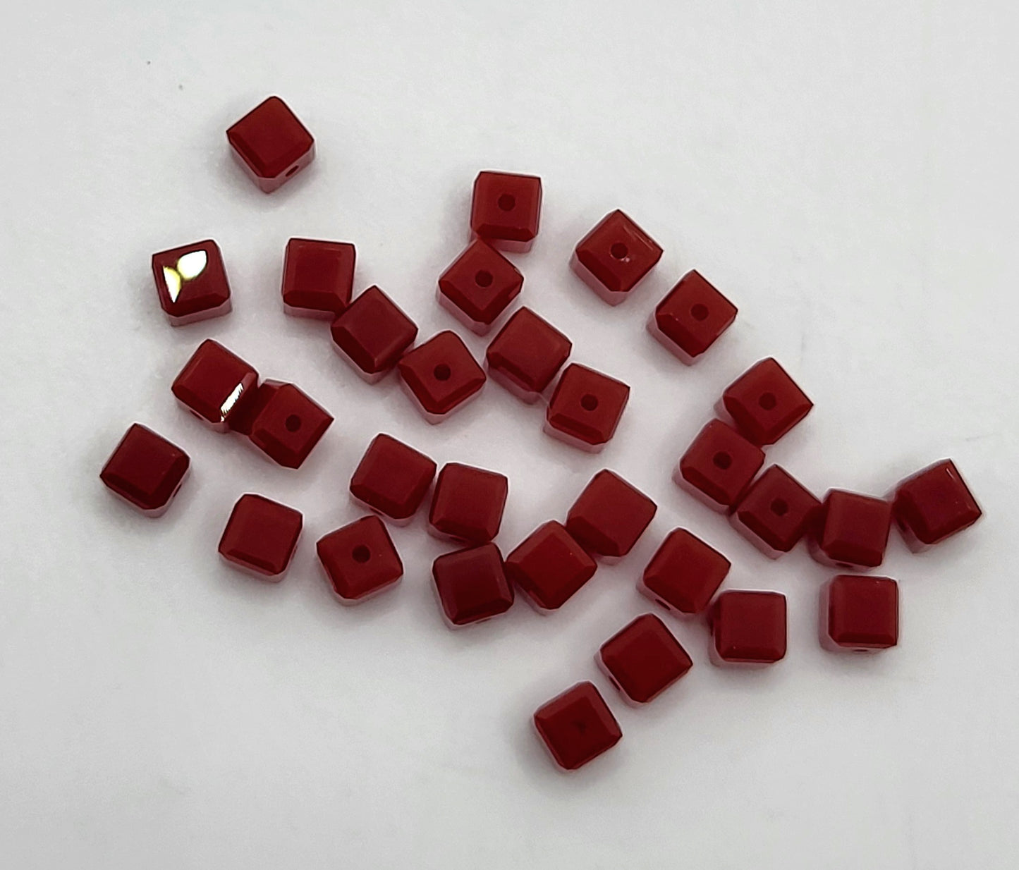 #5601 - Swarovski Crystal 4mm Cube Beads; Classic Colors; 12pc per pack