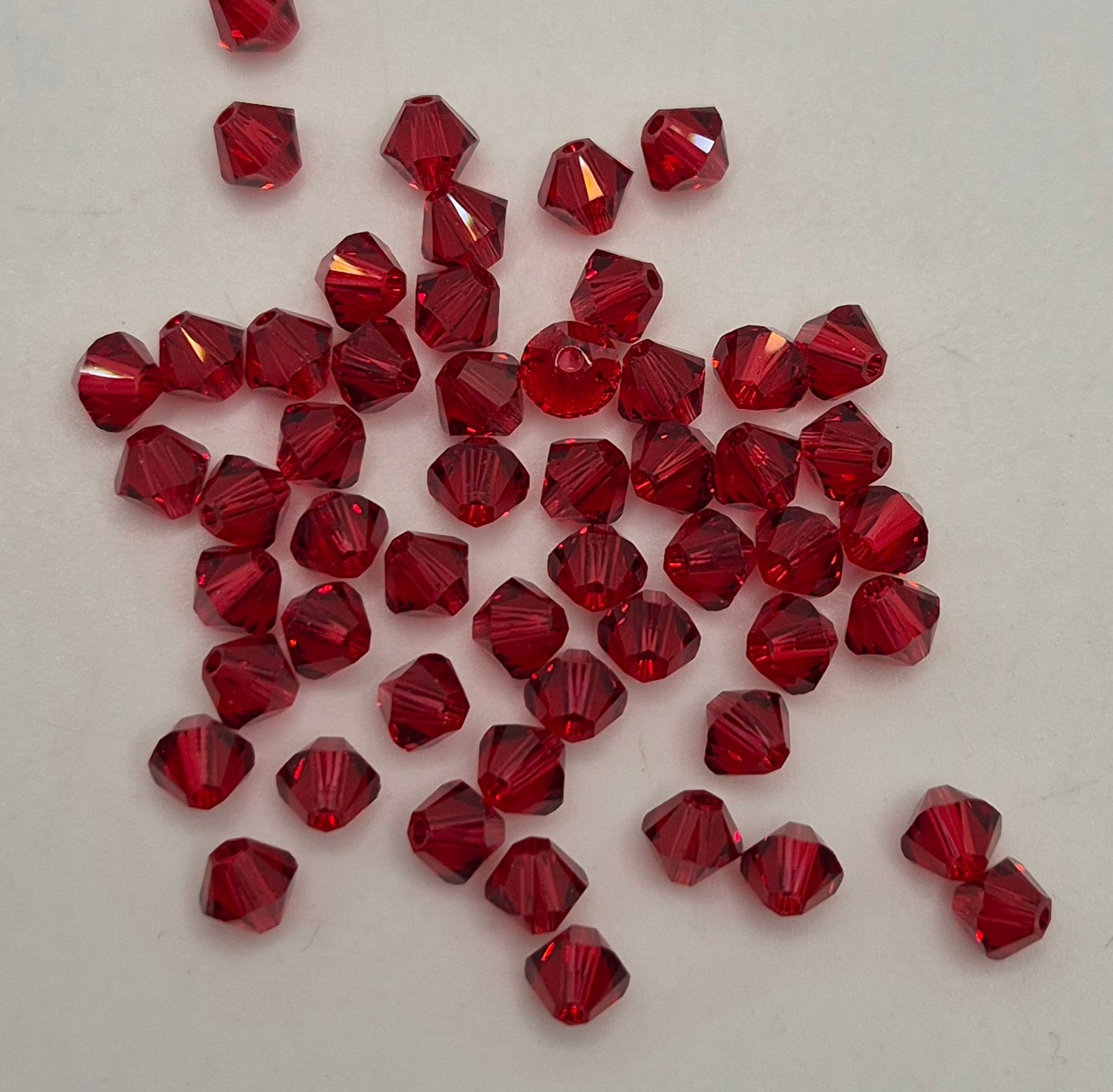 #5328 - Swarovski Crystal 4mm Bicone Beads; Classic Colors; 24pc per pack