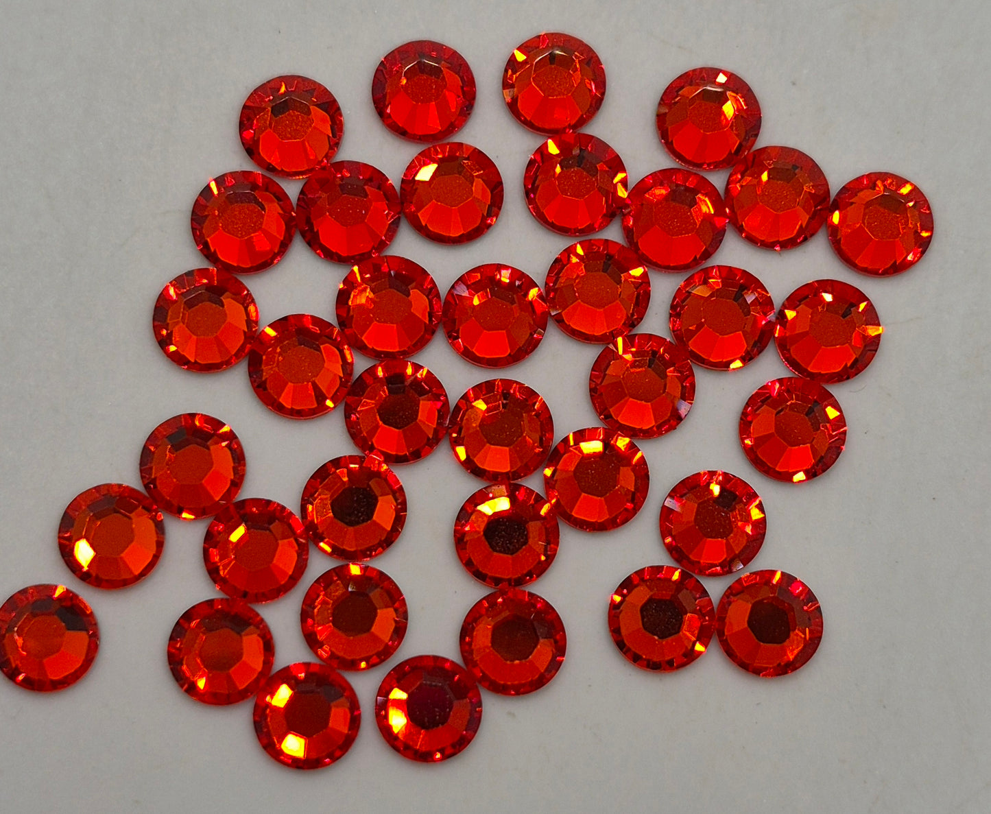 #2088 - Swarovski Crystal ss30 6mm Flatback Rhinestones; 12pc per pack; Multiple Color Choices