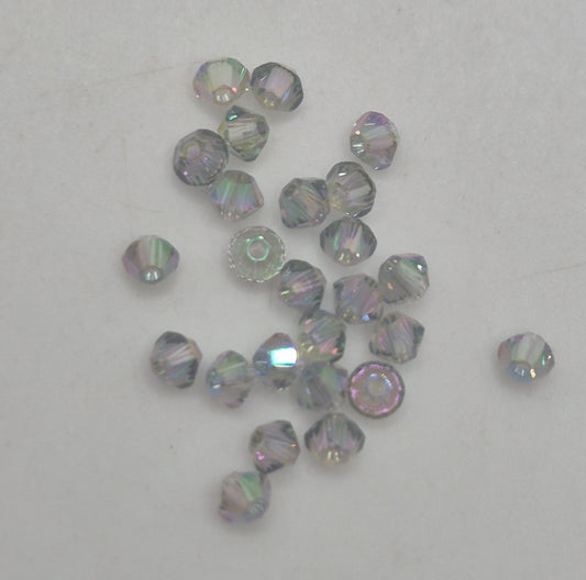 #5328 - 25pc Swarovski Crystal Paradise Shine 3mm Bicone Beads; LAST ONE
