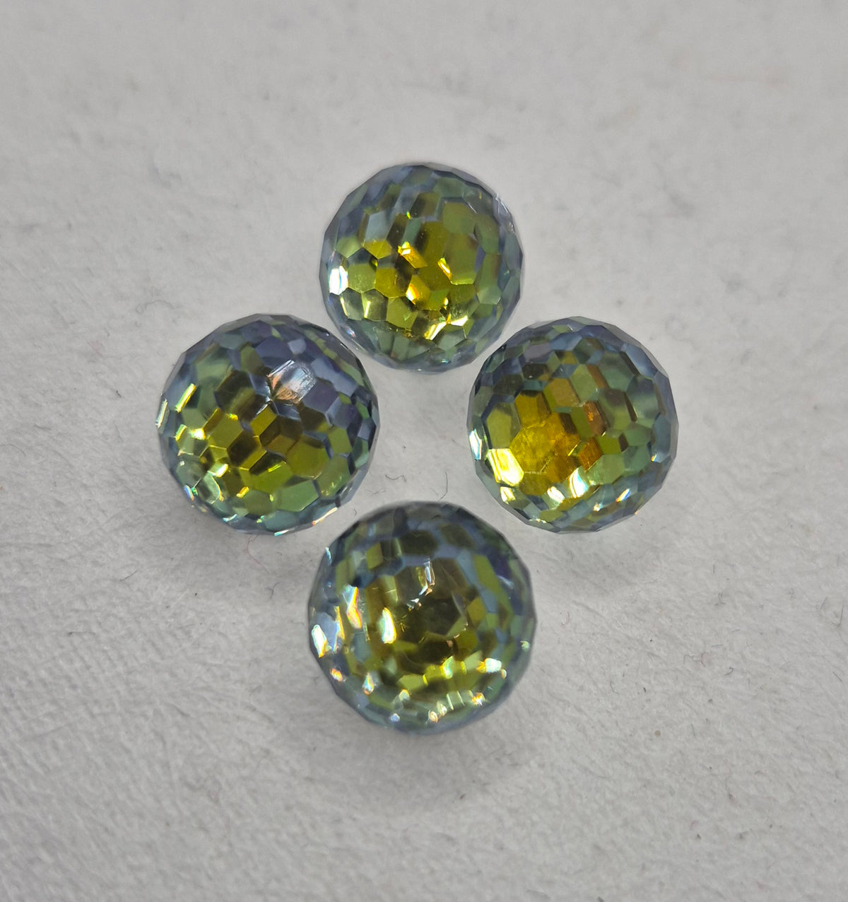 #4852 - Swarovski Crystal Faceted Round 12mm Disco Ball Fancy Stone; 1pc per pack