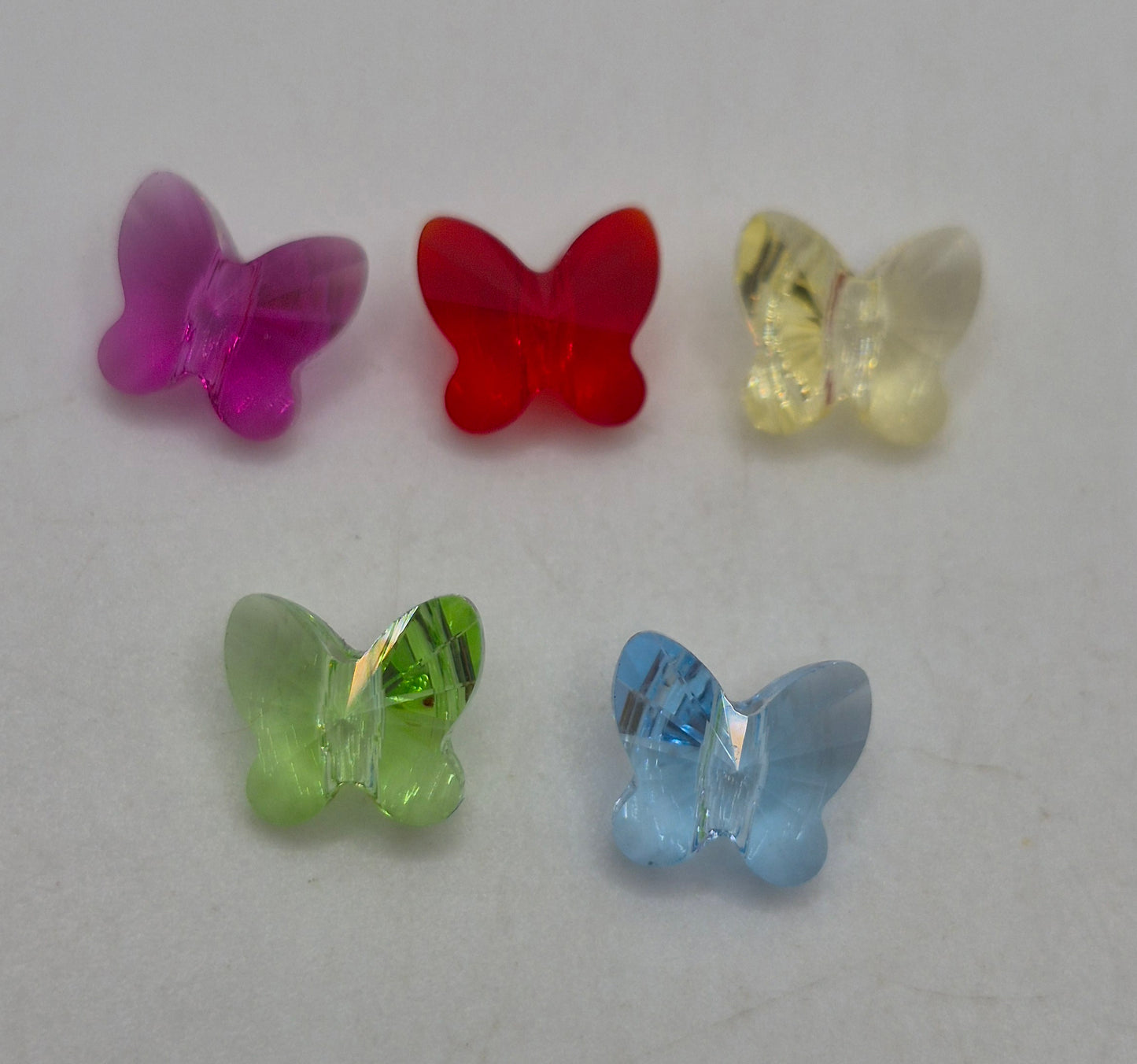 #5754 - Swarovski Crystal 8mm Butterfly Beads; 12pc per pack