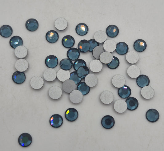 #2000 - 50pc Swarovski Crystal Montana ss20 / 5mm Flatback Rhinestones; LAST ONE