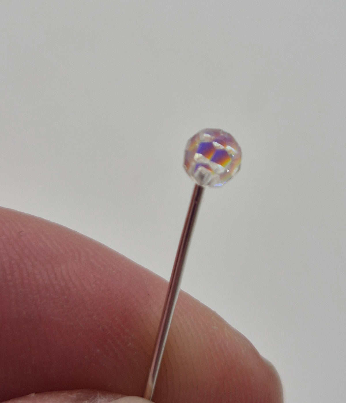 #5080 - Swarovski Crystal Half Drilled 4mm Round Beads; 24pc per pack