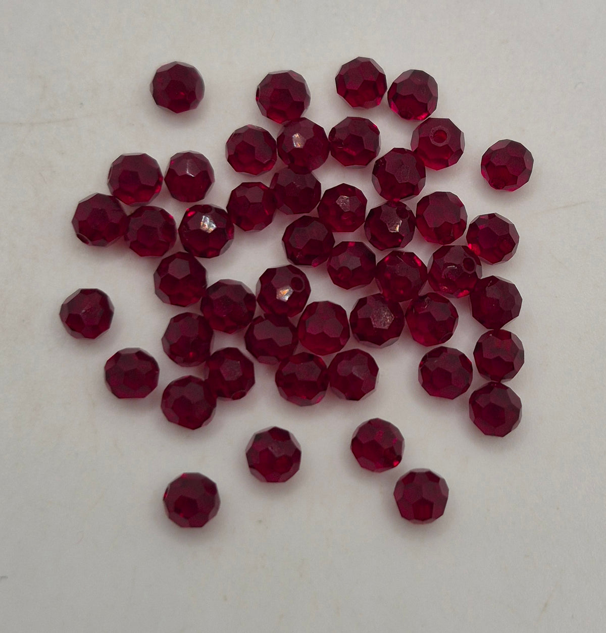 #5080 - Swarovski Crystal Half Drilled 4mm Round Beads; 24pc per pack