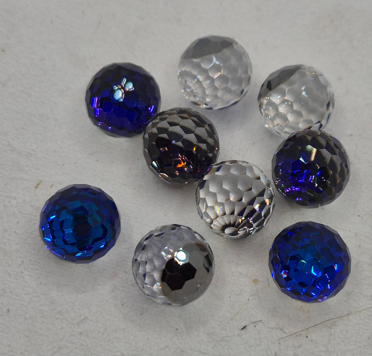 #4852 - Swarovski Crystal Faceted Round 12mm Disco Ball Fancy Stone; 1pc per pack