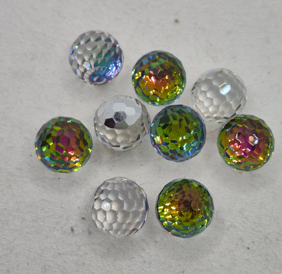 #4852 - Swarovski Crystal Faceted Round 12mm Disco Ball Fancy Stone; 1pc per pack