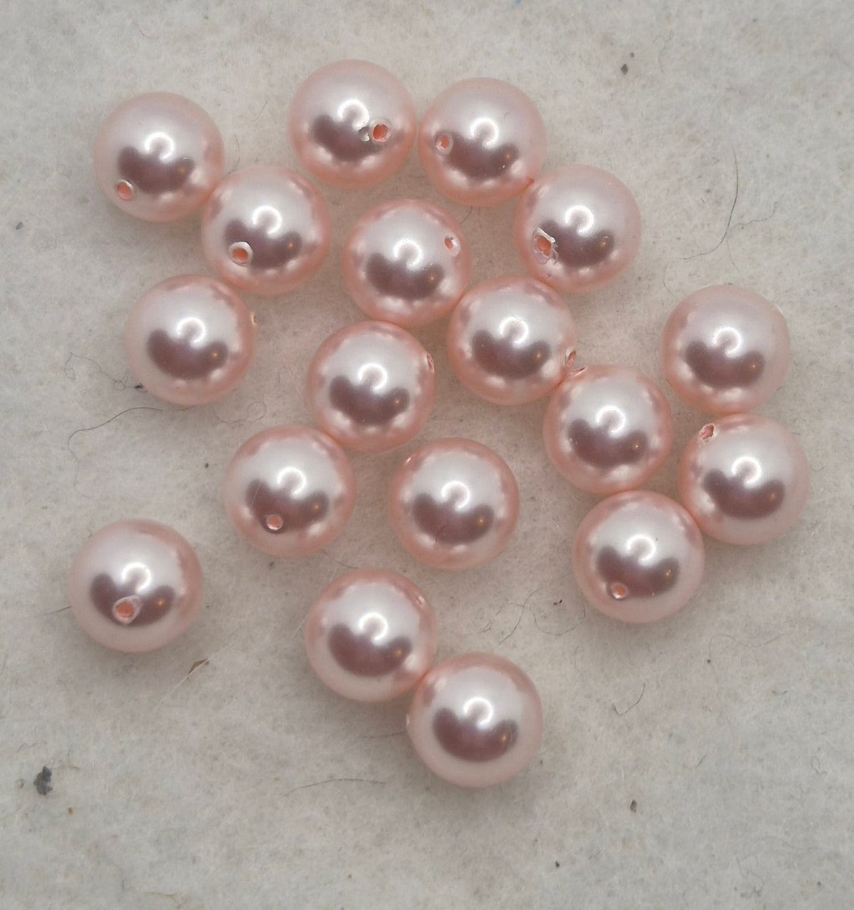 #5810 - Swarovski Crystal 8mm Round Pearl Beads; 10pc per pack