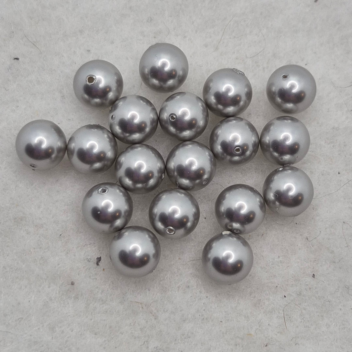 #5810 - Swarovski Crystal 8mm Round Pearl Beads; 10pc per pack