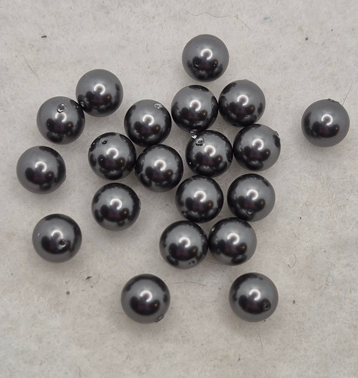 #5810 - Swarovski Crystal 8mm Round Pearl Beads; 10pc per pack