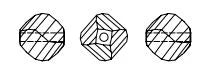 #5020 - Swarovski Crystal 4mm Helix Beads; Multiple Colors; 24pc Per Pack