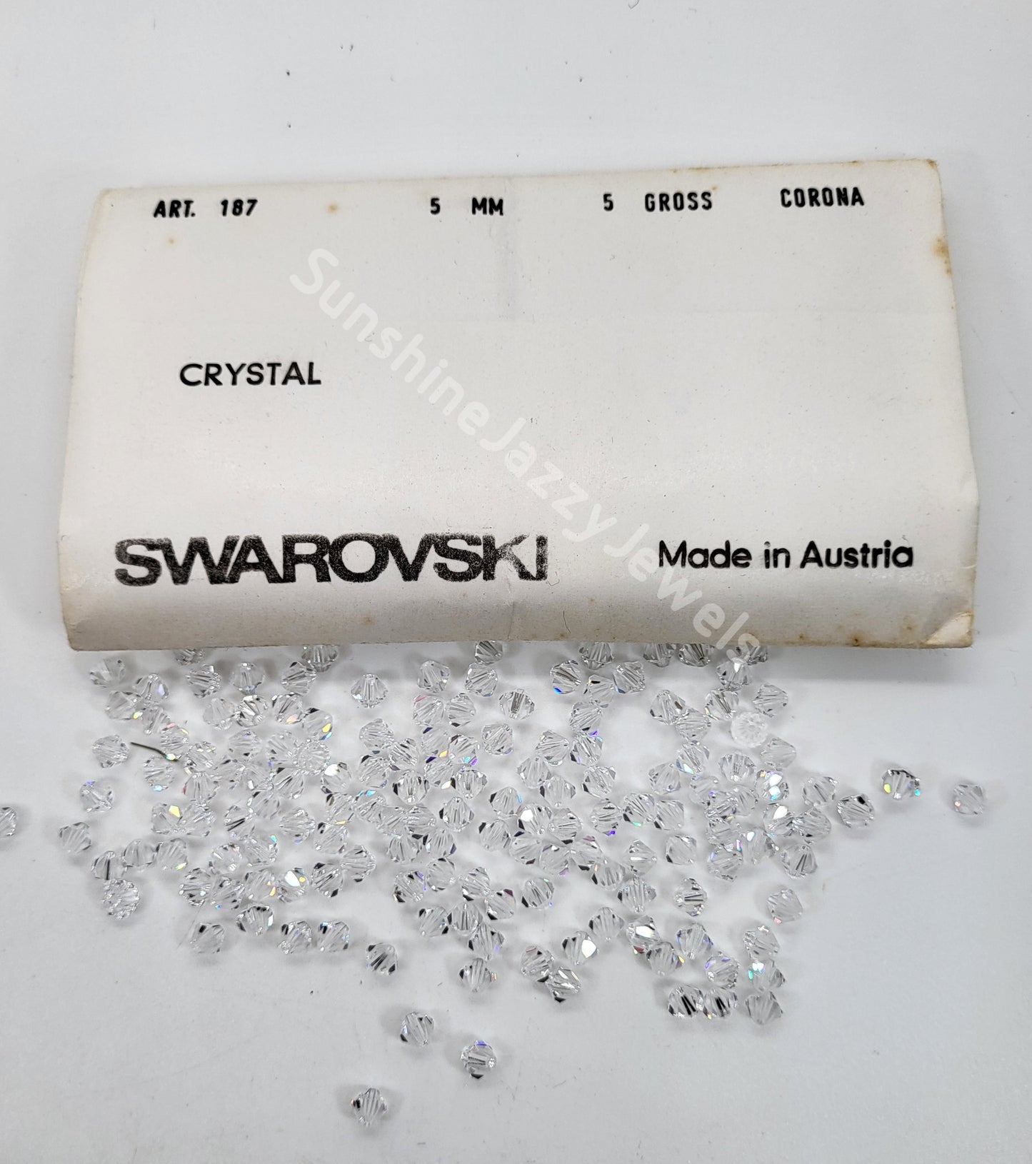 #5301 - Factory Pack Swarovski Crystal 5mm Bicone Beads