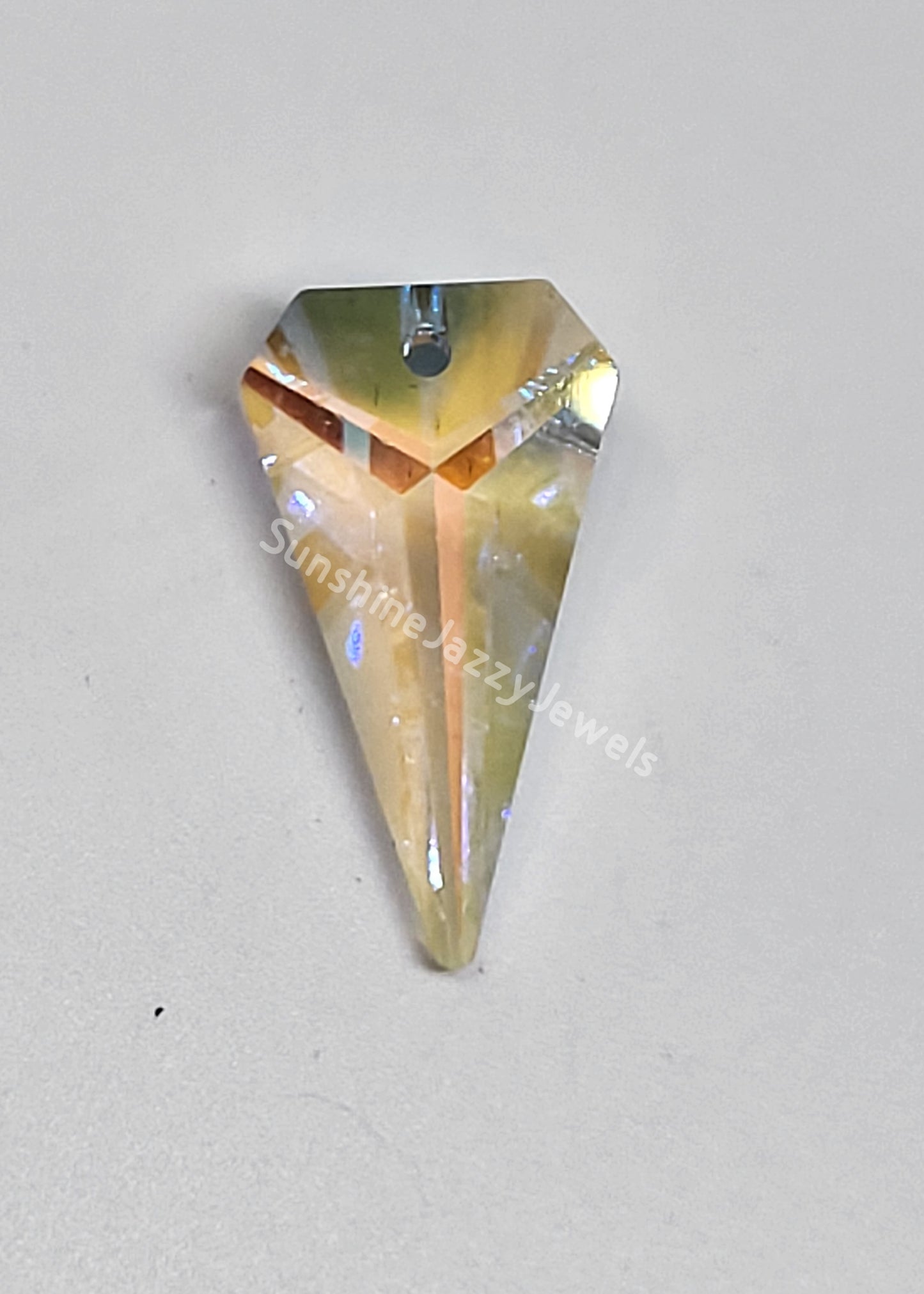 #8762 - Swarovski Crystal Arrowhead Pendant