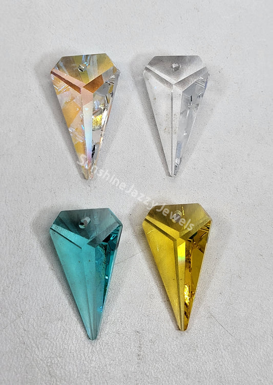 #8762 - Swarovski Crystal Arrowhead Pendant