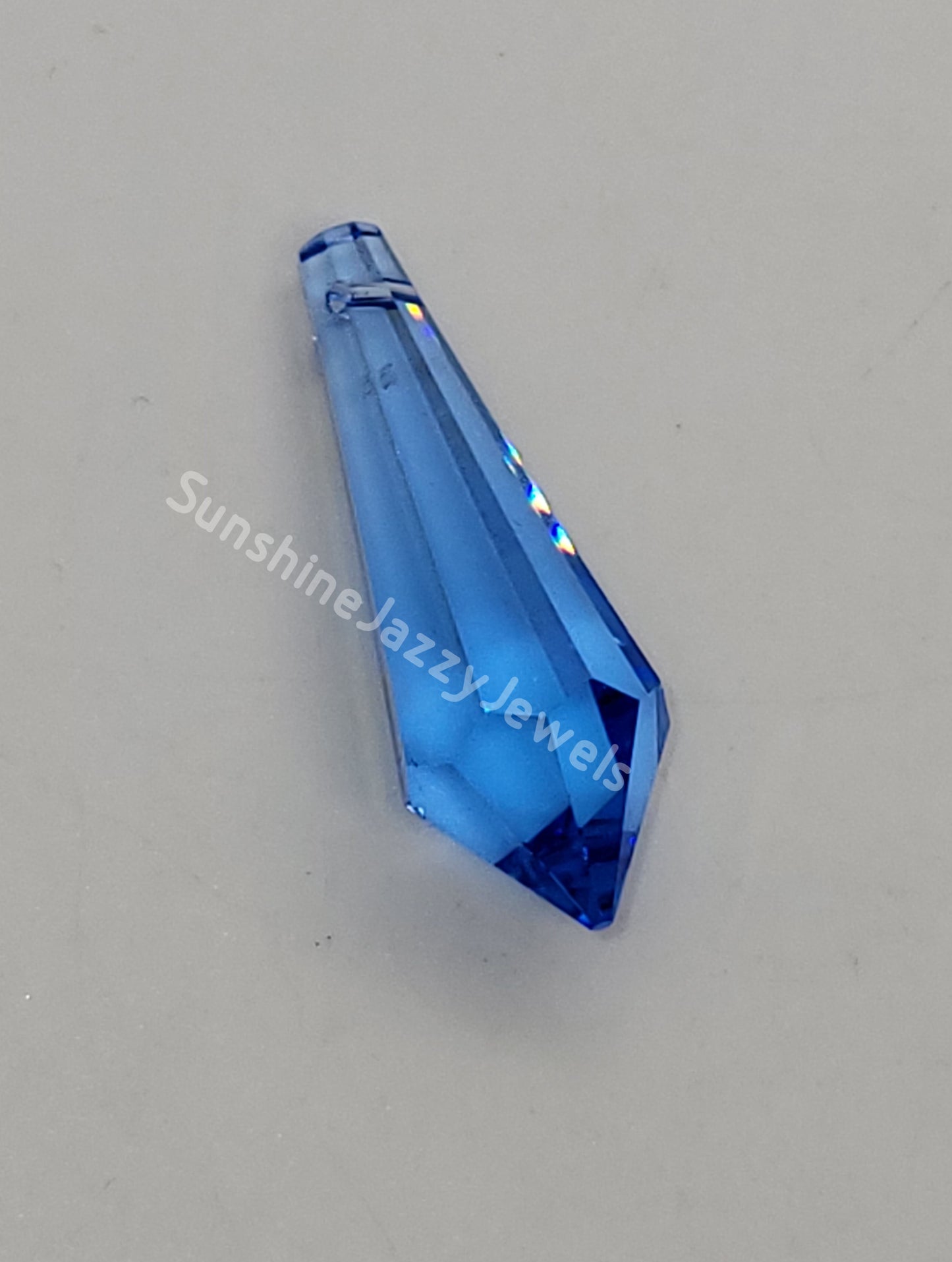 #8621 - Swarovski Crystal 38mm Icicle Prism/ Suncatcher