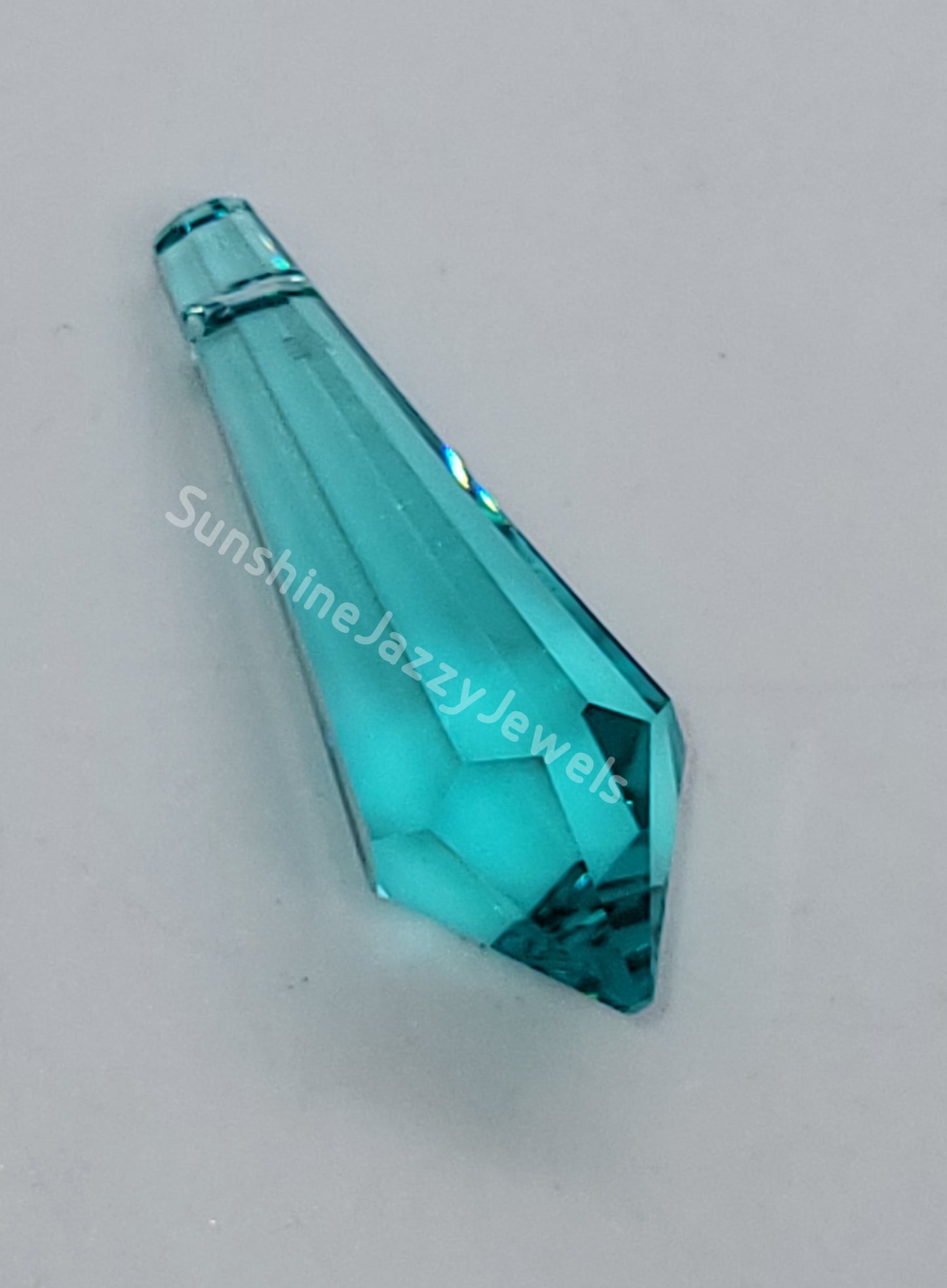 #8621 - Swarovski Crystal 38mm Icicle Prism/ Suncatcher