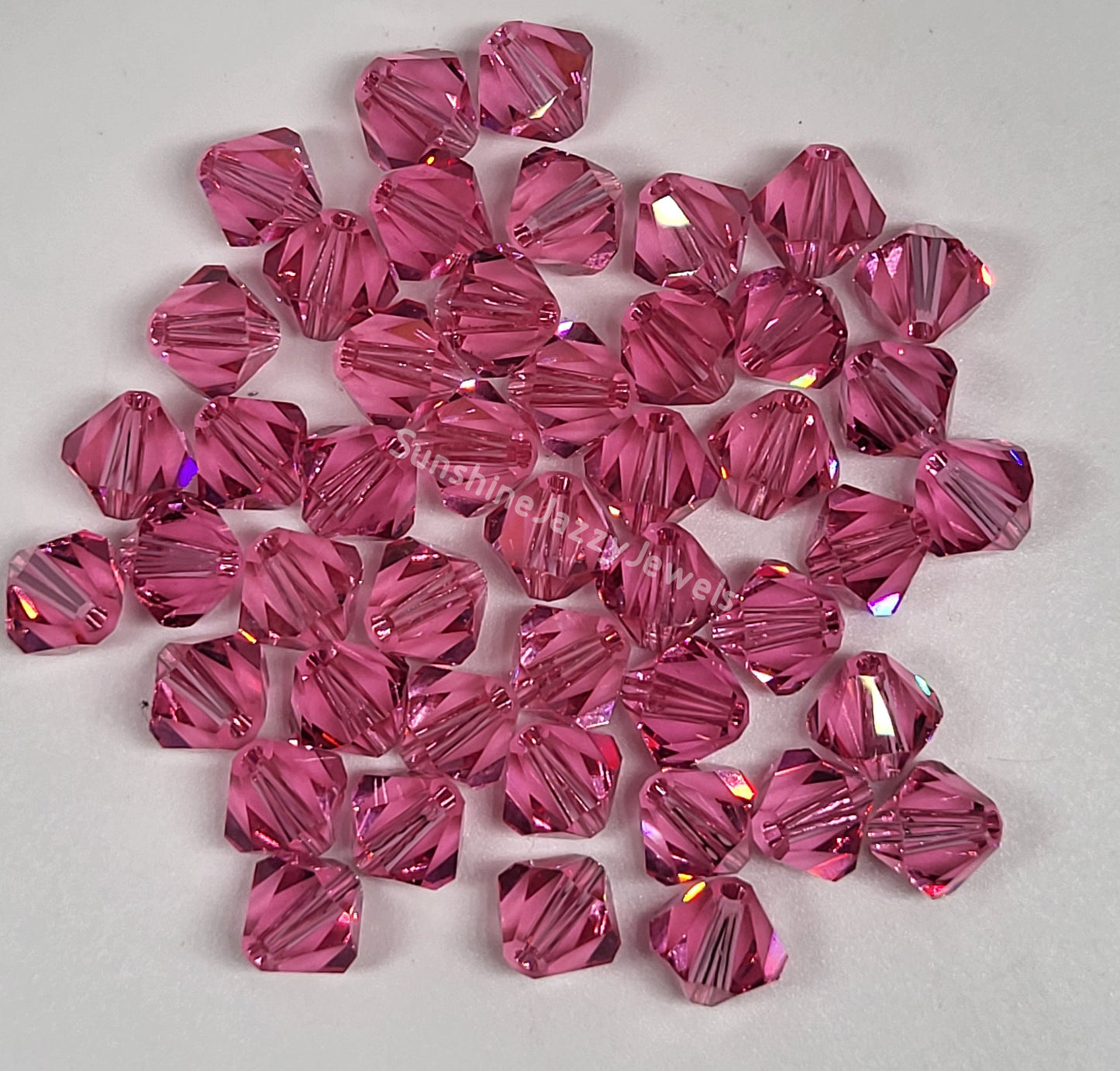 #5328 - Swarovski Crystal 3mm Bicone Beads