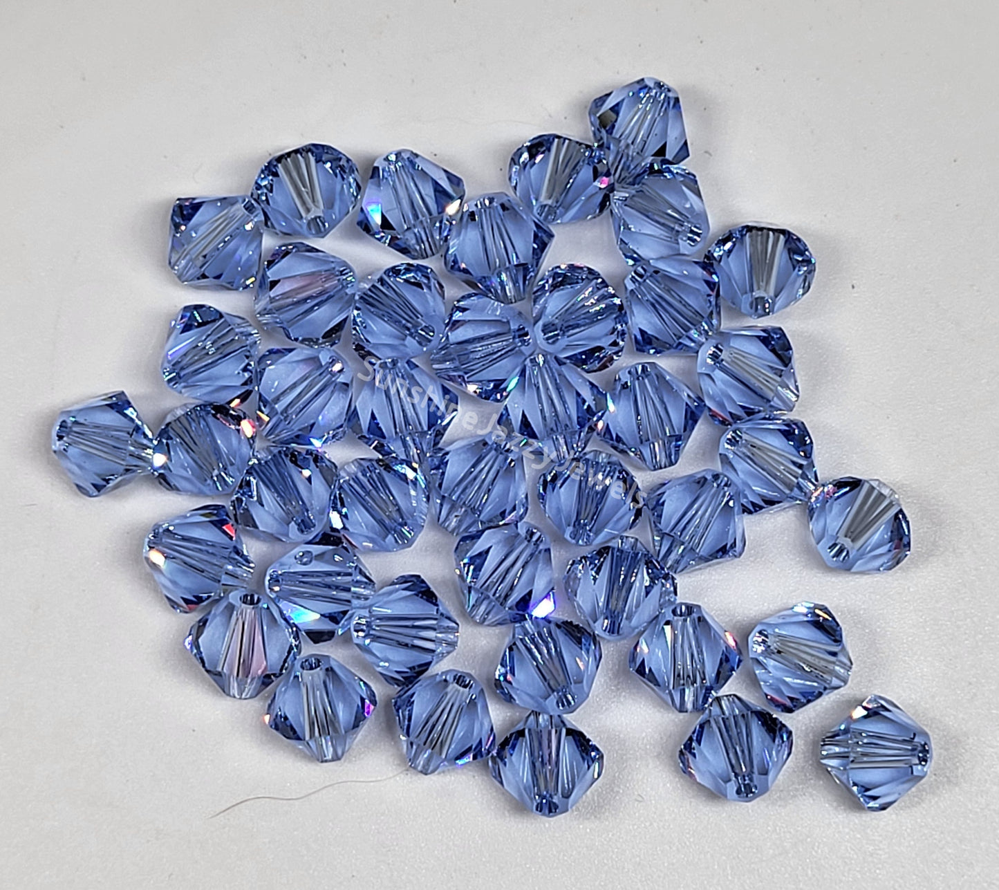 #5328 - Swarovski Crystal 6mm Bicone Beads; Classic Colors; 12pc per pack