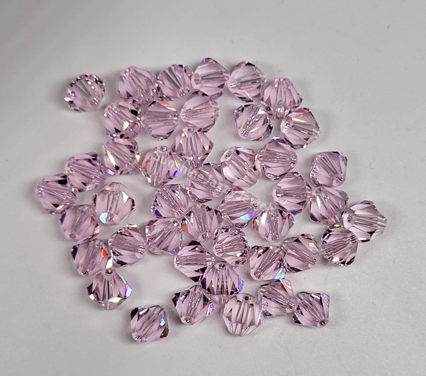 #5328 - Swarovski Crystal 6mm Bicone Beads; Classic Colors; 12pc per pack