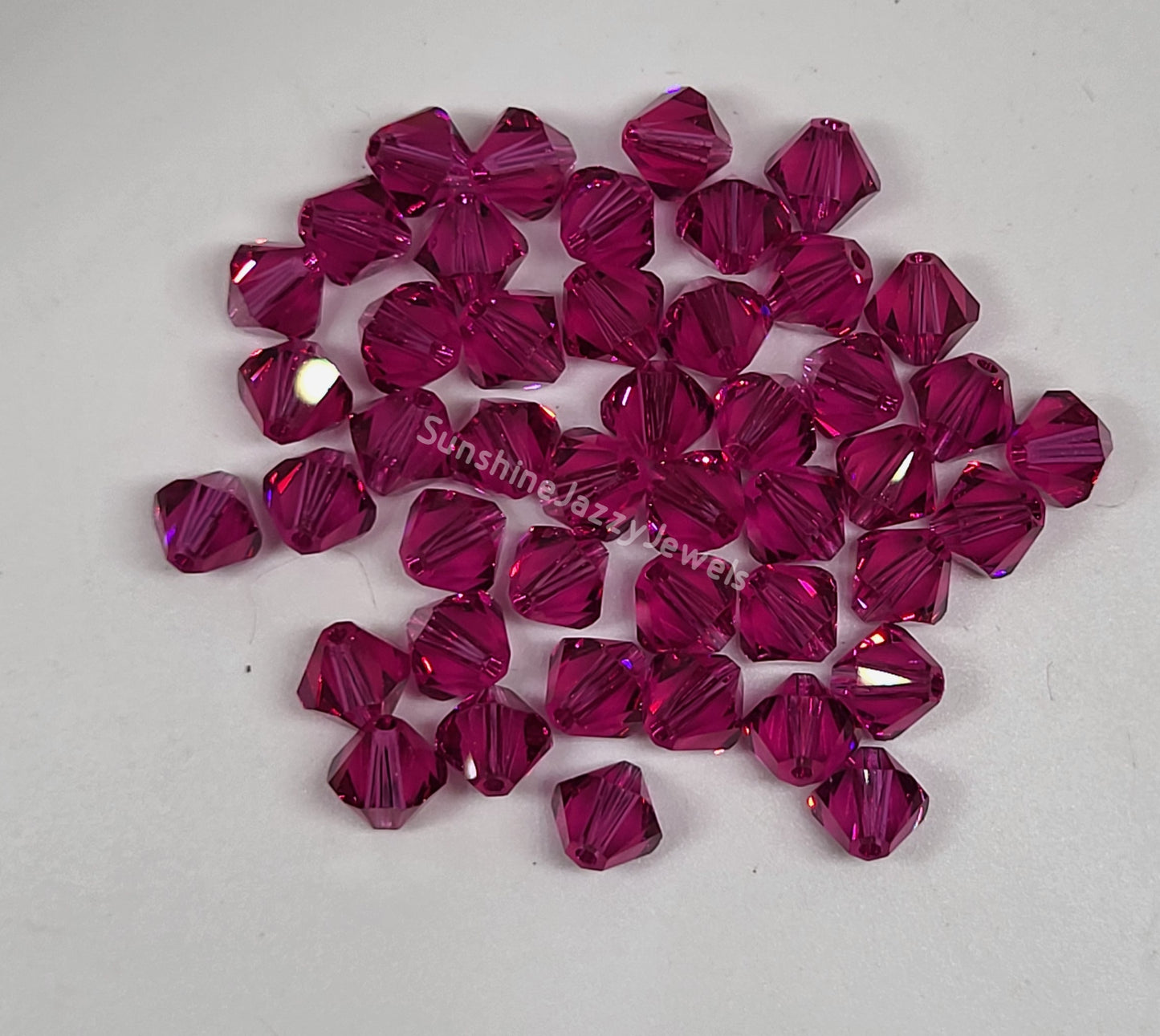 #5328 - Swarovski Crystal 6mm Bicone Beads; Classic Colors; 12pc per pack