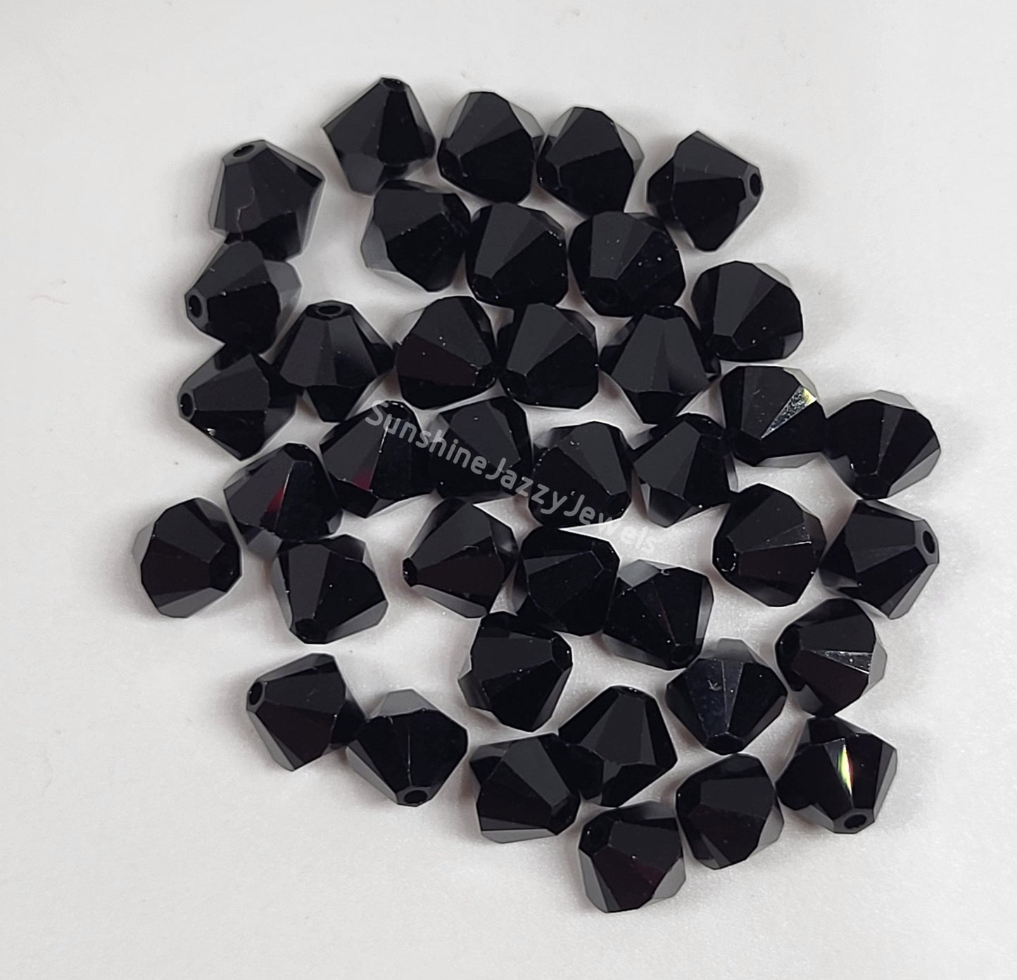 #5328 - Swarovski Crystal 6mm Bicone Beads; Classic Colors; 12pc per pack